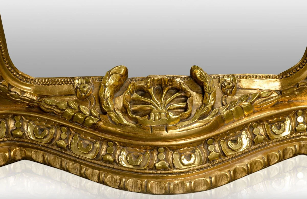 Casa Padrino espejo de pie barroco dorado 134 x H. 257 cm - Noble & Suntuoso