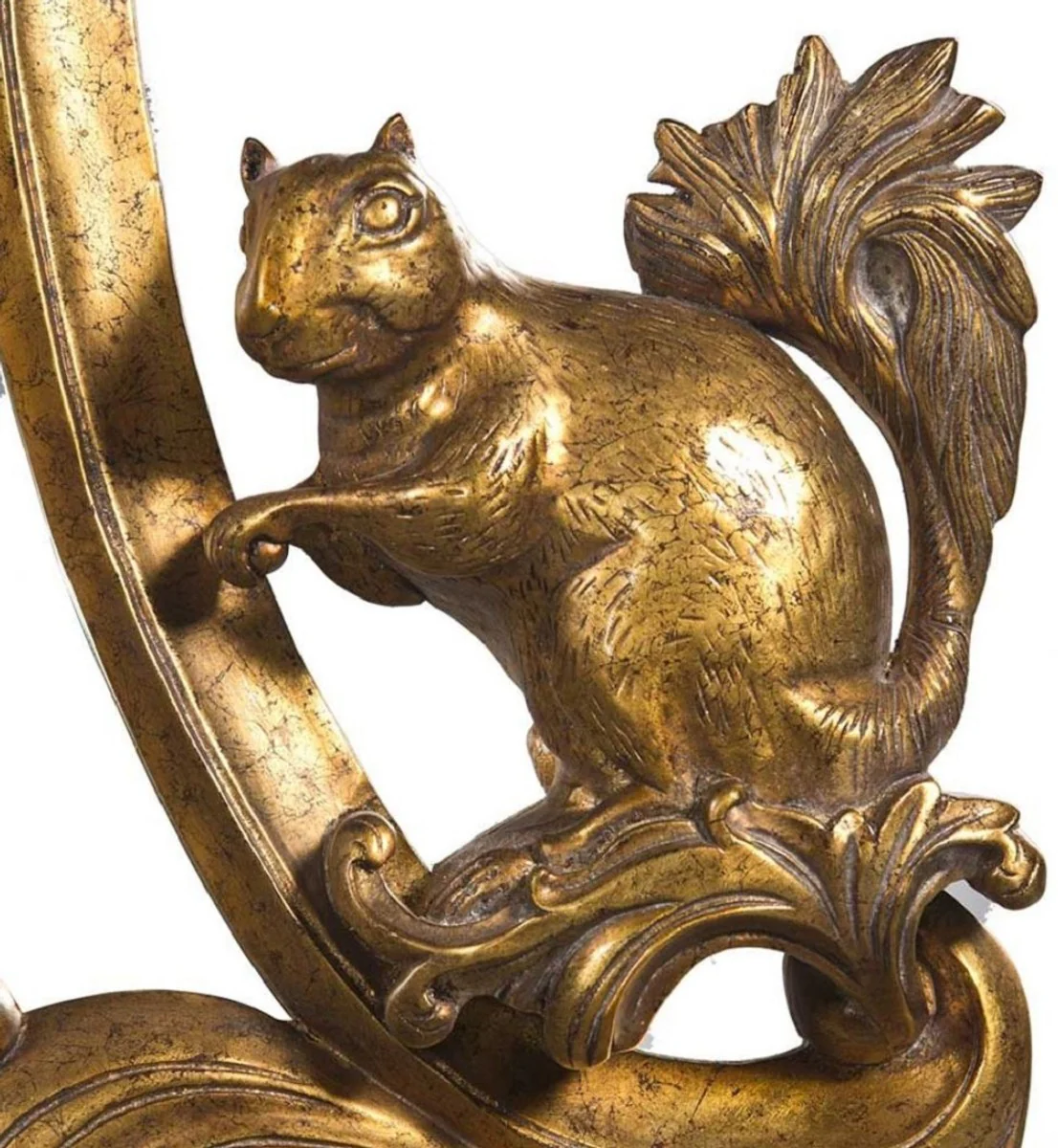 Casa Padrino espejo barroco de lujo oro antiguo 128 x 8 x A. 223 cm - Magn¨ªfico espejo de pared tallado a mano de estilo barroco - Espejo de armario de estilo antiguo - Espejo de sal¨®n - Muebles Barrocos