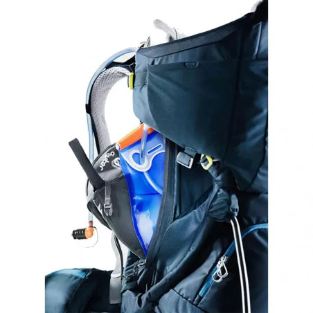 Deuter Kid Comfort azul midnight - Mochila portabebes