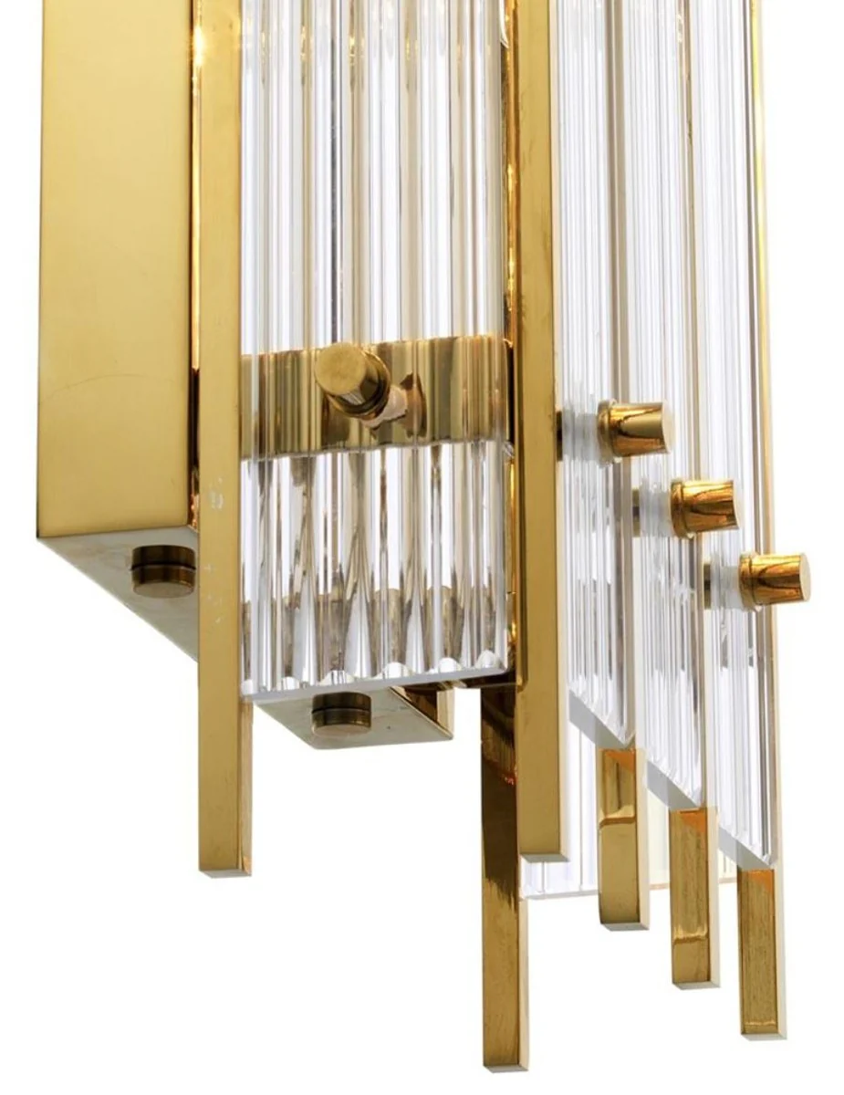 Casa Padrino lámpara de pared oro 23 x 12 x H. 65 cm - Muebles de Restaurante del Hotel