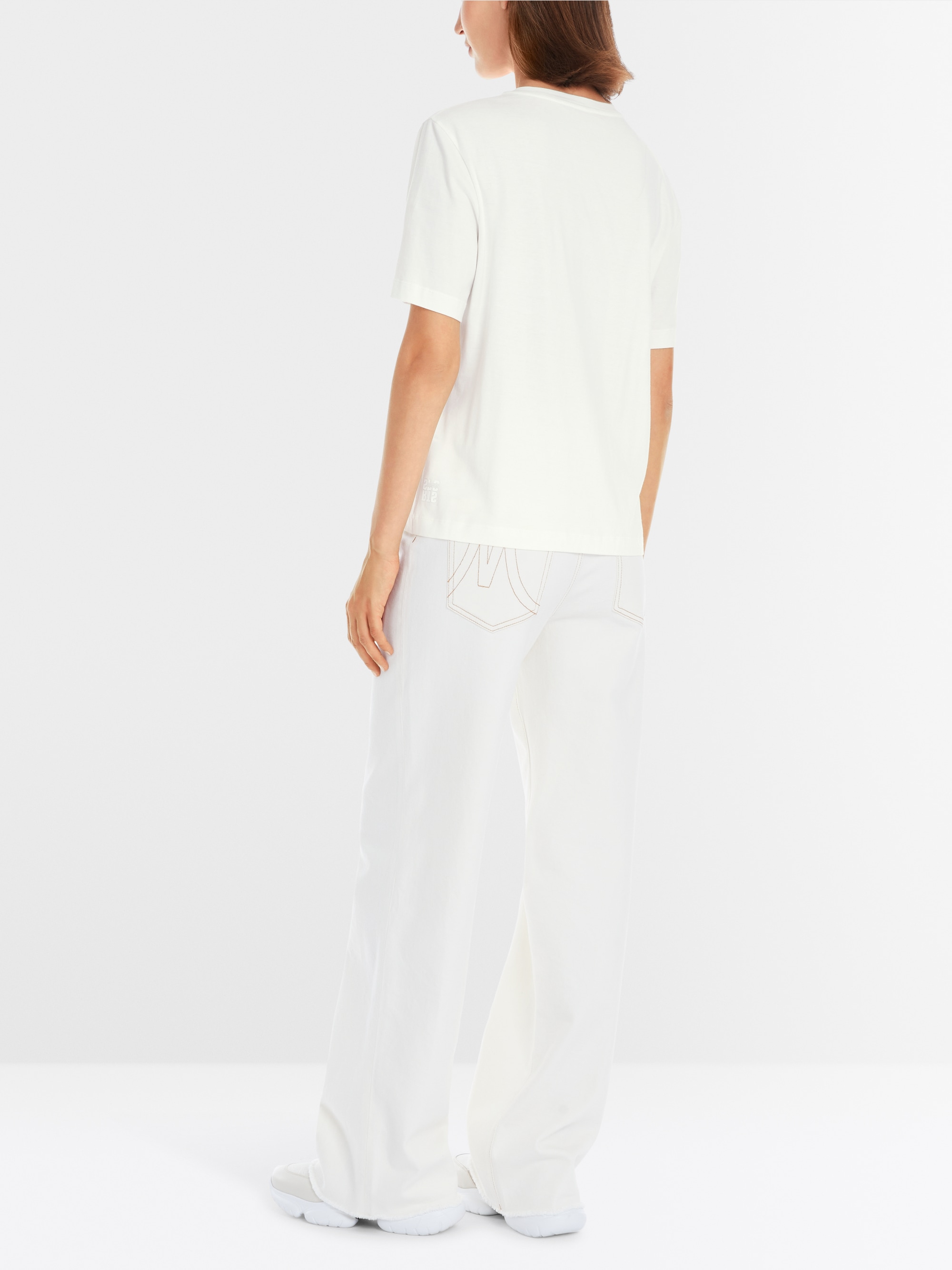 Marc-Cain T-shirt in pure cotton