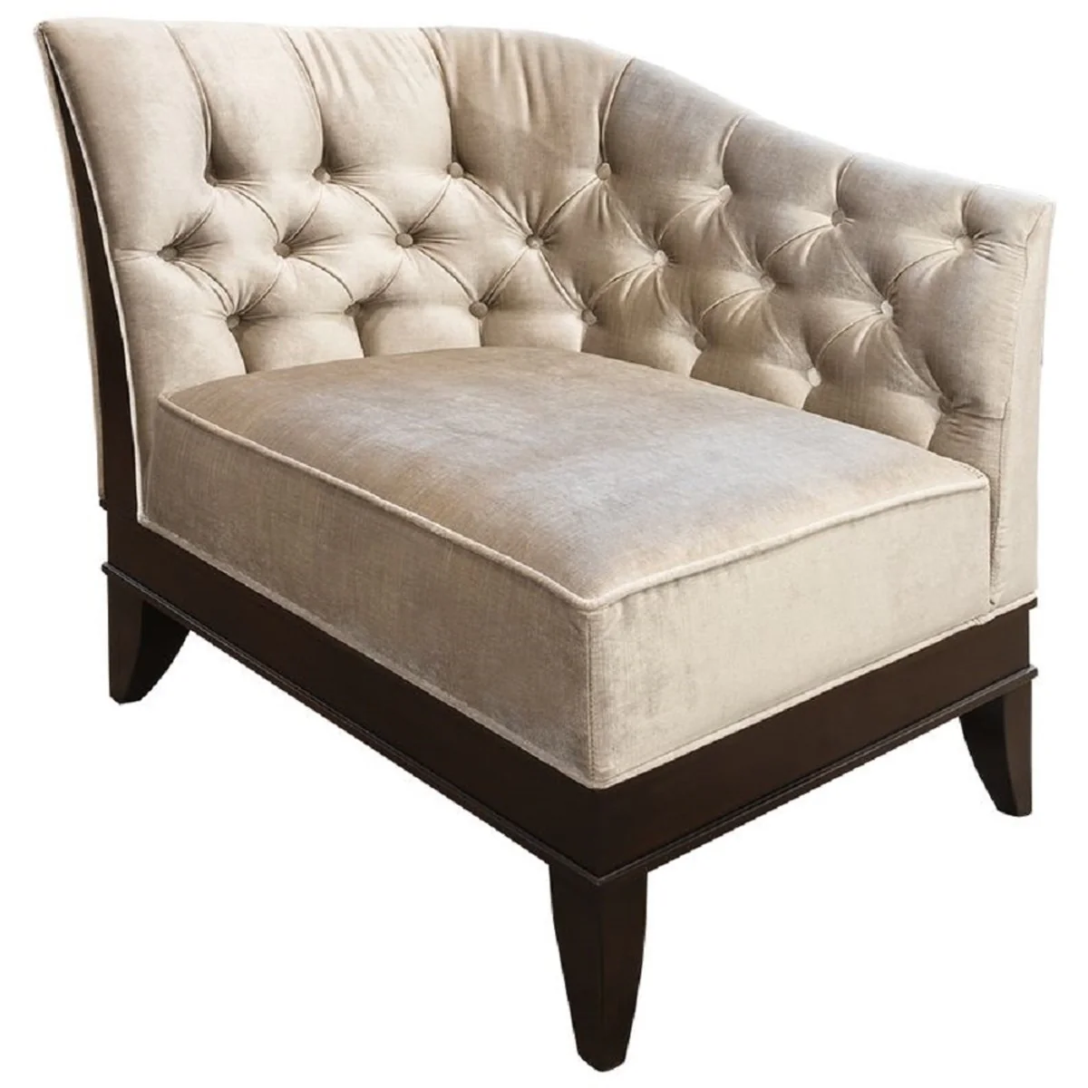 Casa Padrino sill¨®n de sal¨®n de lujo plata gris / marr¨®n oscuro 87 x 69,5 x A. 84 cm - Sill¨®n neocl¨¢sico con tela de terciopelo noble - Muebles de sal¨®n de estilo neocl¨¢sico