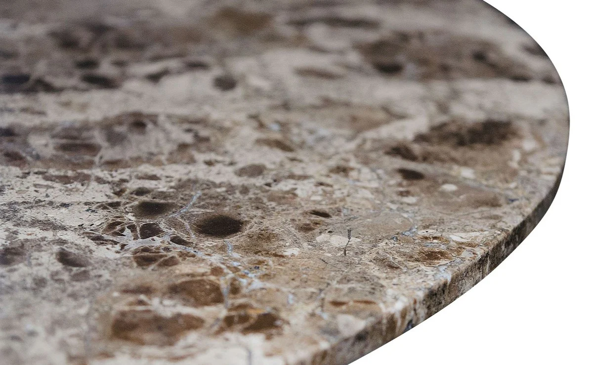 Casa Padrino mesa de centro de lujo oro Ø 70 x H. 40 cm - Muebles de Salón de Lujo