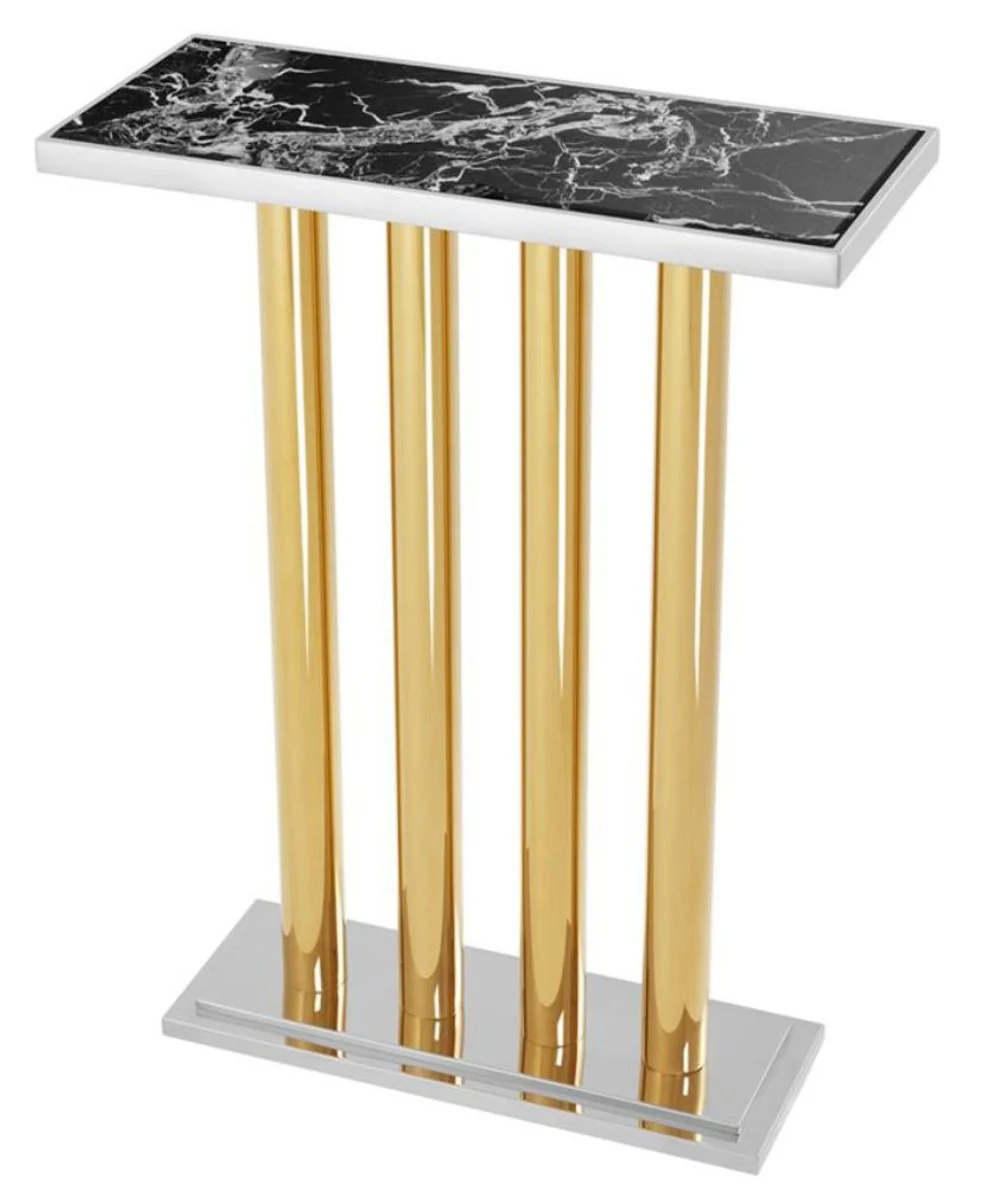 Casa Padrino consola de lujo de oro 70 x 30 x H. 93 cm - muebles de hotel de diseño