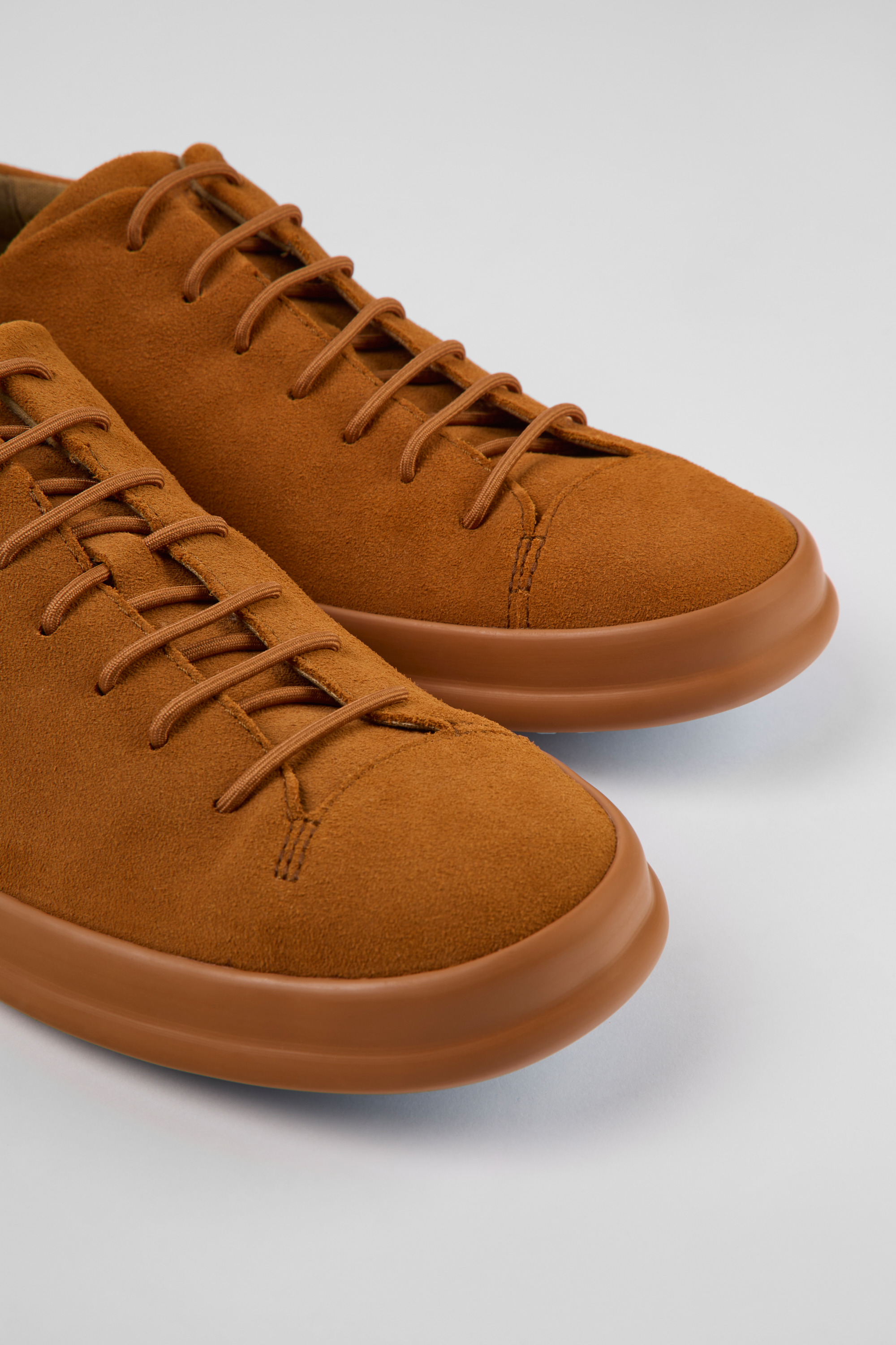 Chasis - Brown nubuck shoes for men