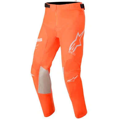 PANTALON INFANTIL ALPINESTARS YOUTH RACER TECH 20 -  NARANJA / BLANCO /AZUL