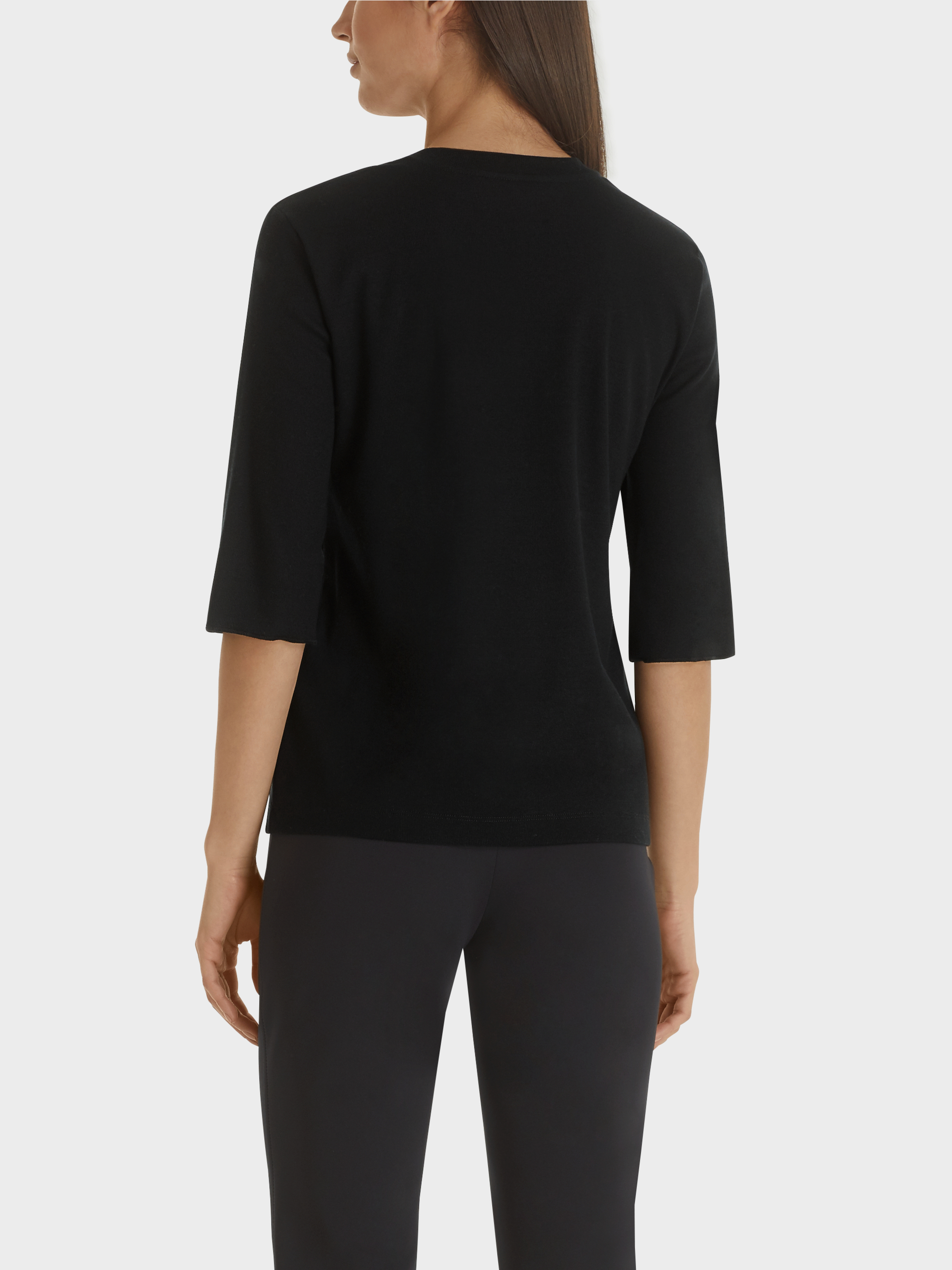 Marc-Cain Cotton ribbed jersey shirt