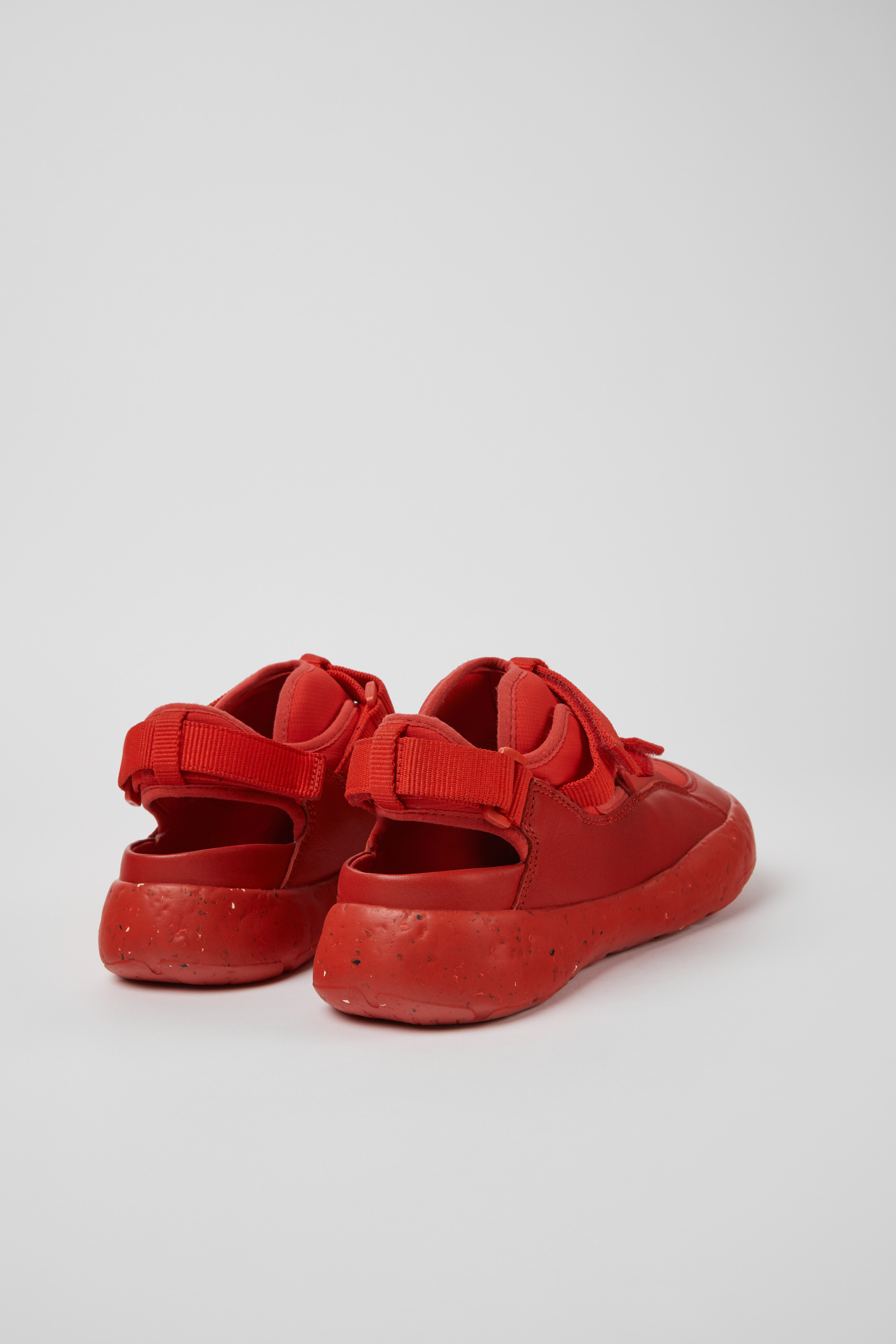 Peu Stadium - Red semi-open sneakers for men