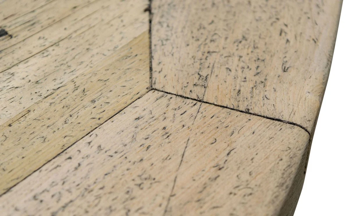 Casa Padrino mesa de comedor de lujo colores naturales 120 x H. 76 cm - Muebles de Comedor