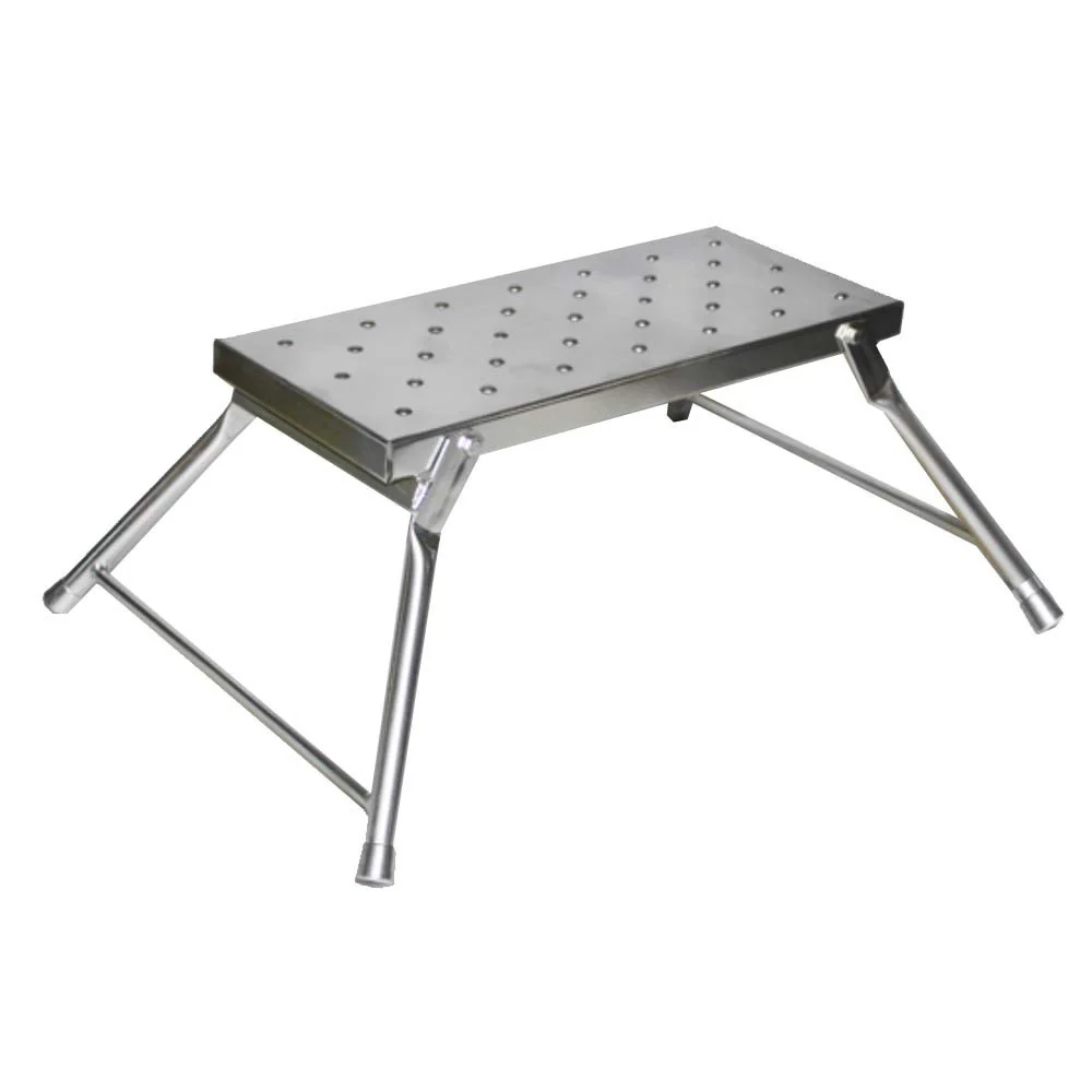 Somerjaus BANQUETA PLEGABLE acero - Escalón para caravana