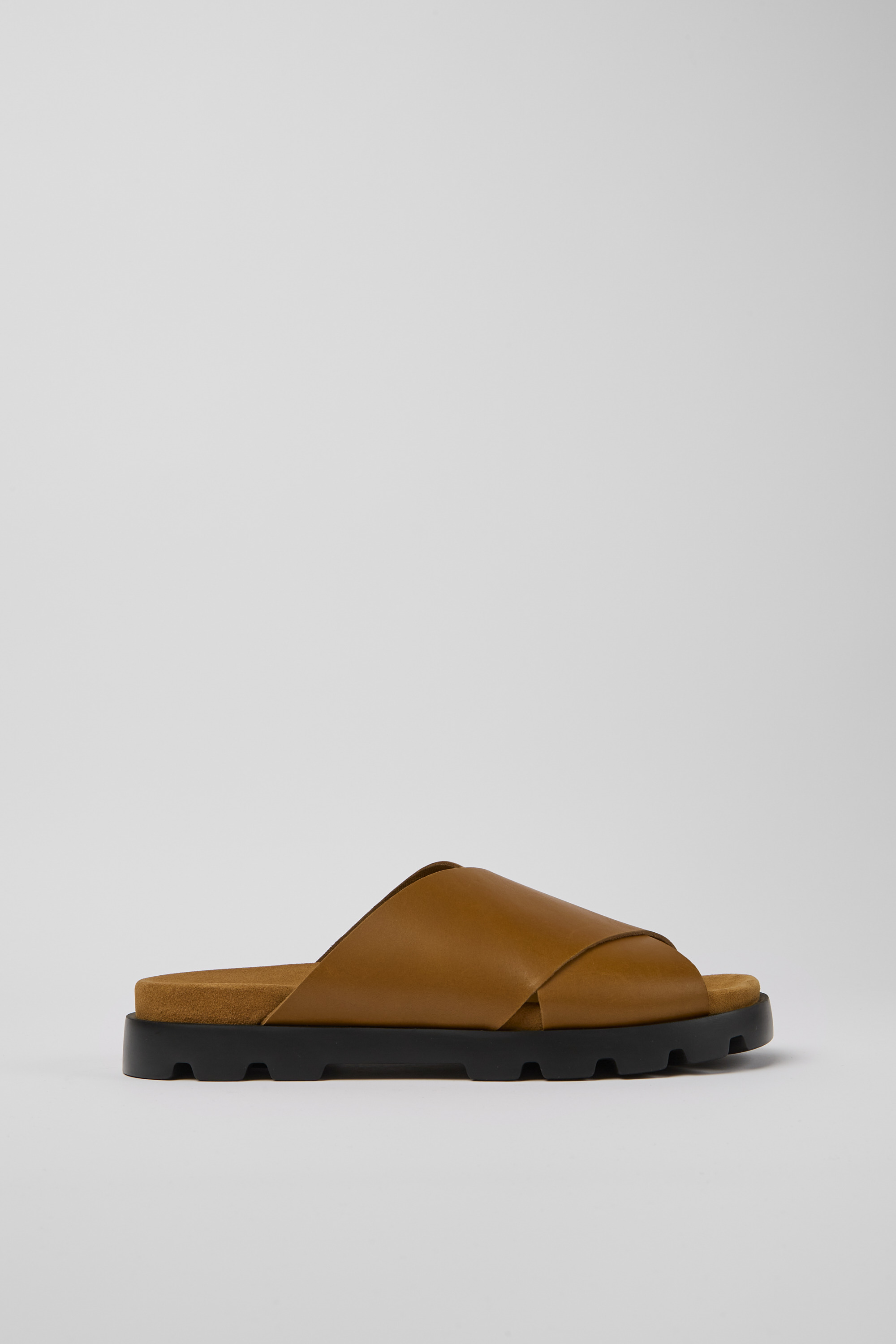 Brutus Sandal - Brown leather sandals for men