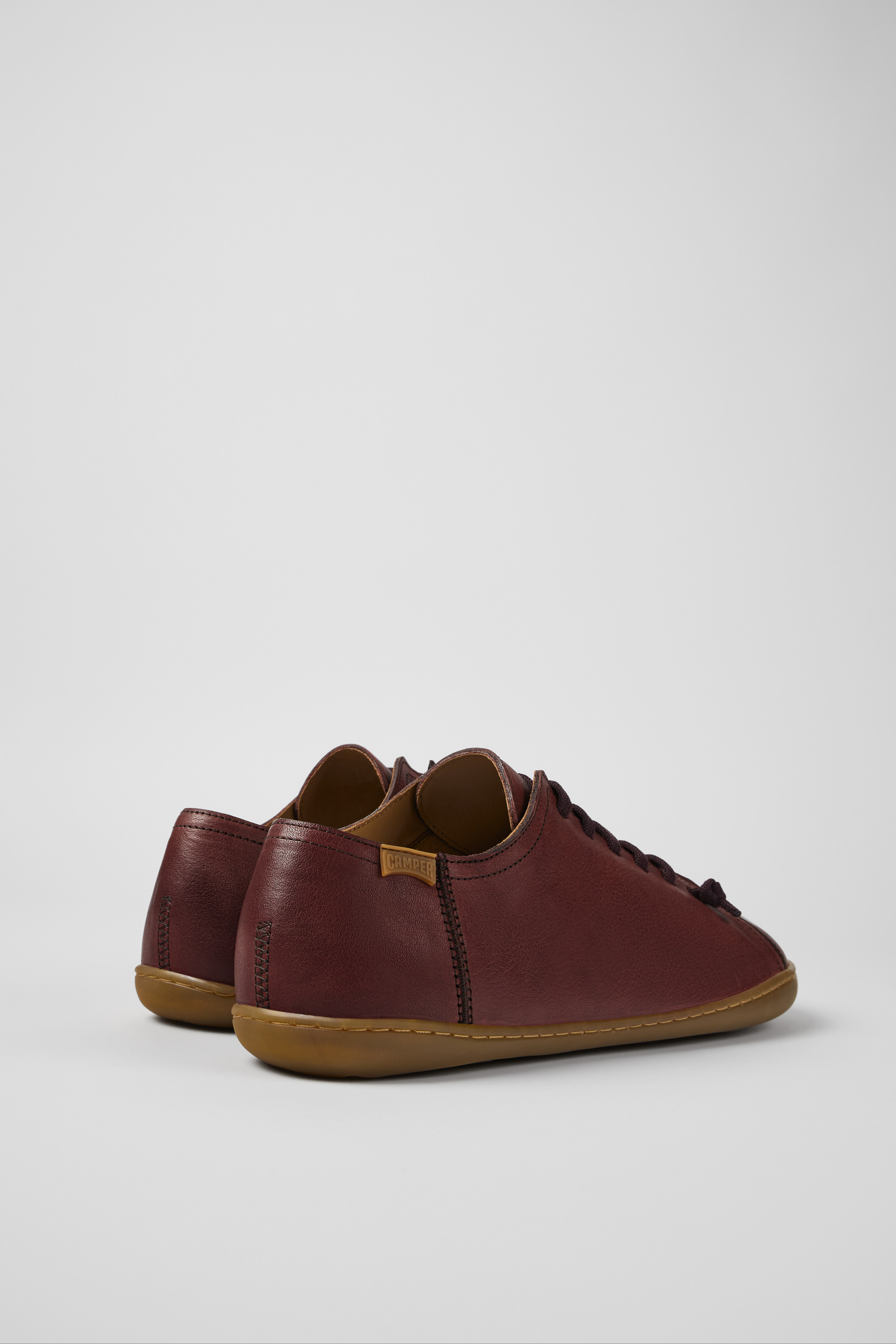 Peu - Brown leather shoes for men