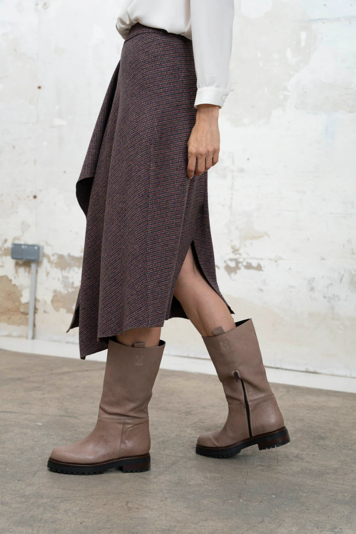 Rivera-spain Falda Gisela burdeos