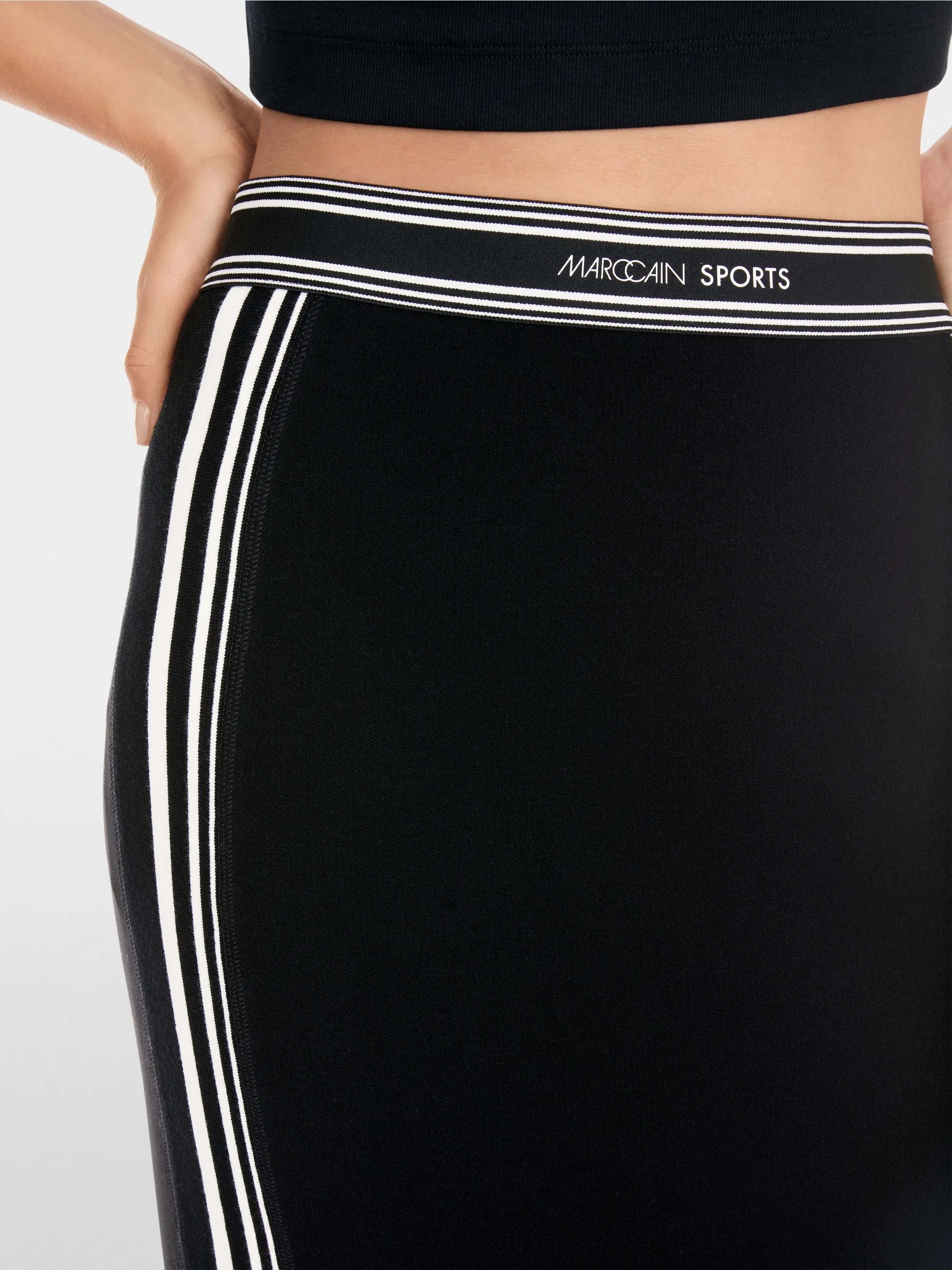 Marc-Cain Rethink Together midi-length skirt