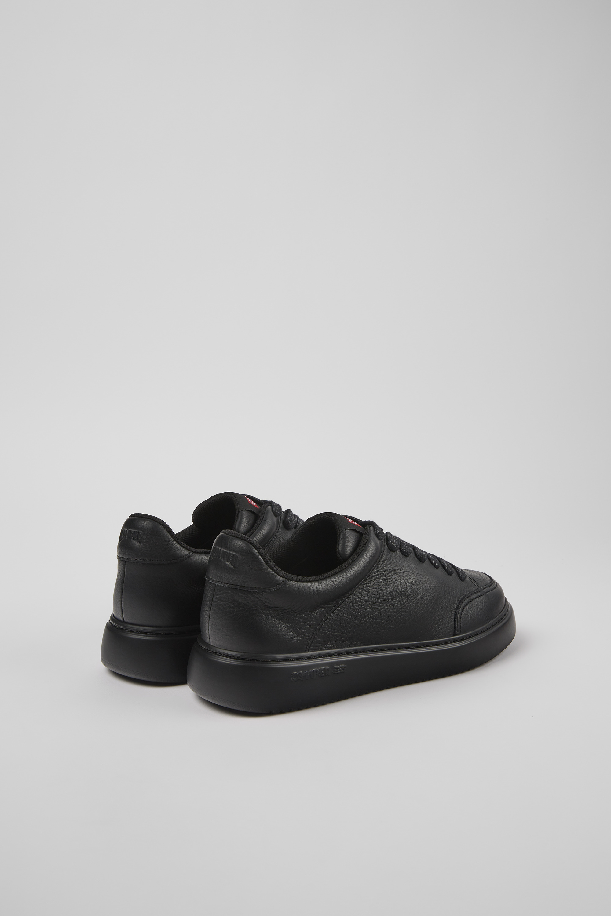 Runner K21 - Black leather sneakers for women