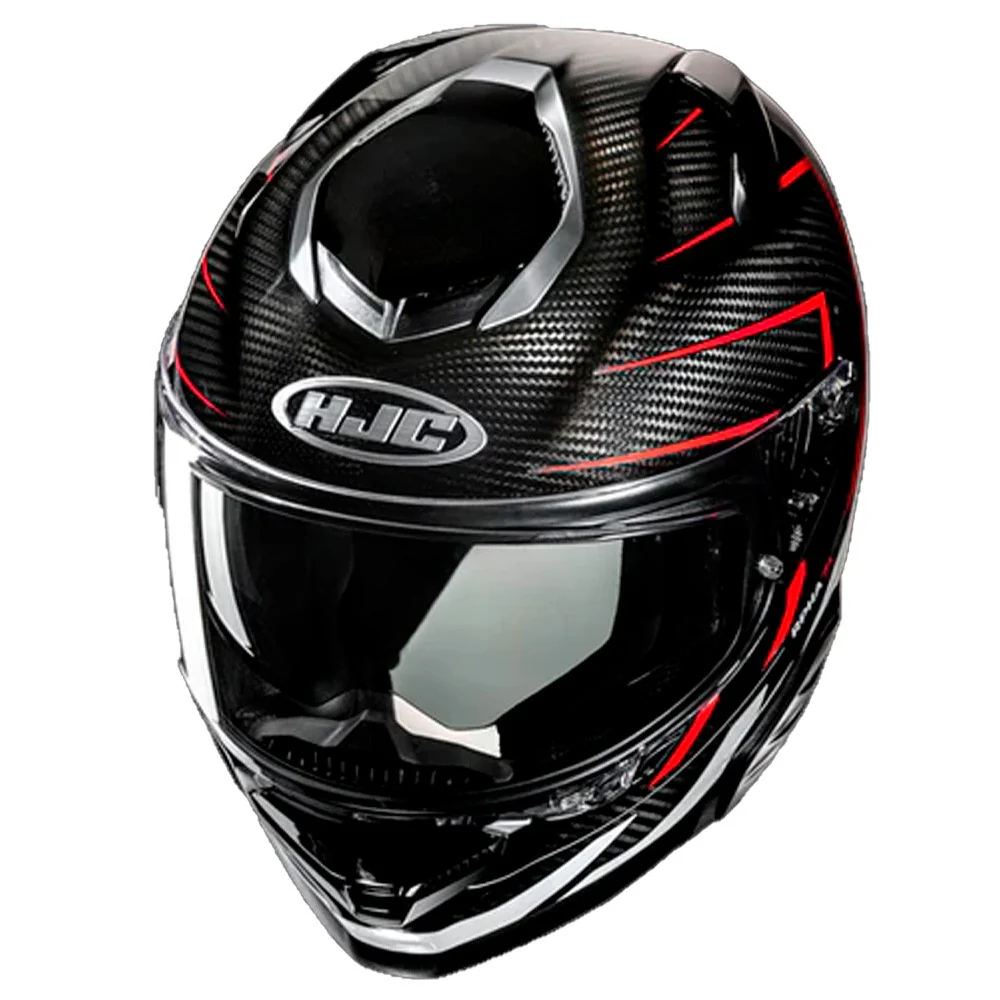 CASCO HJC RPHA 71 CARBON CANO - NEGRO / ROJO