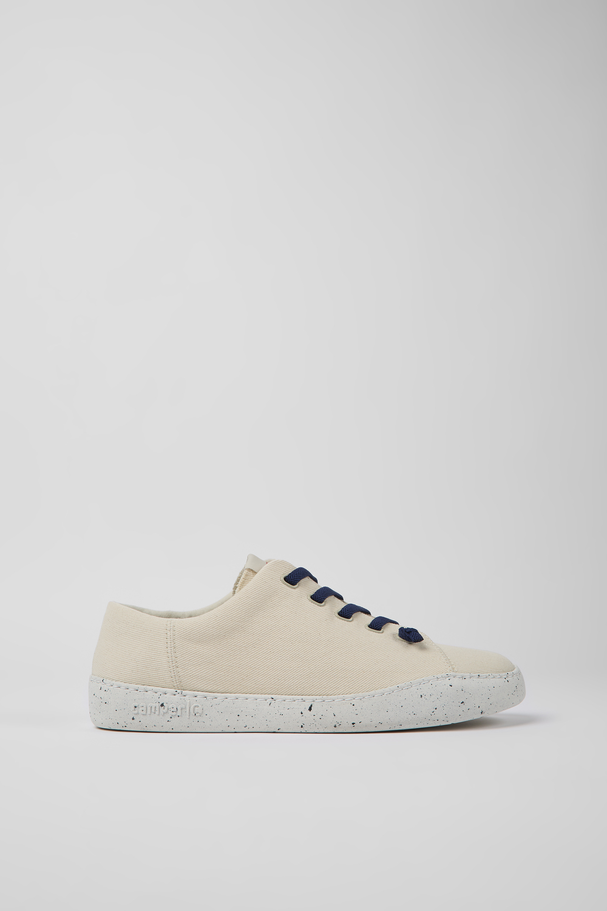 Peu Touring - Beige textile sneakers for men