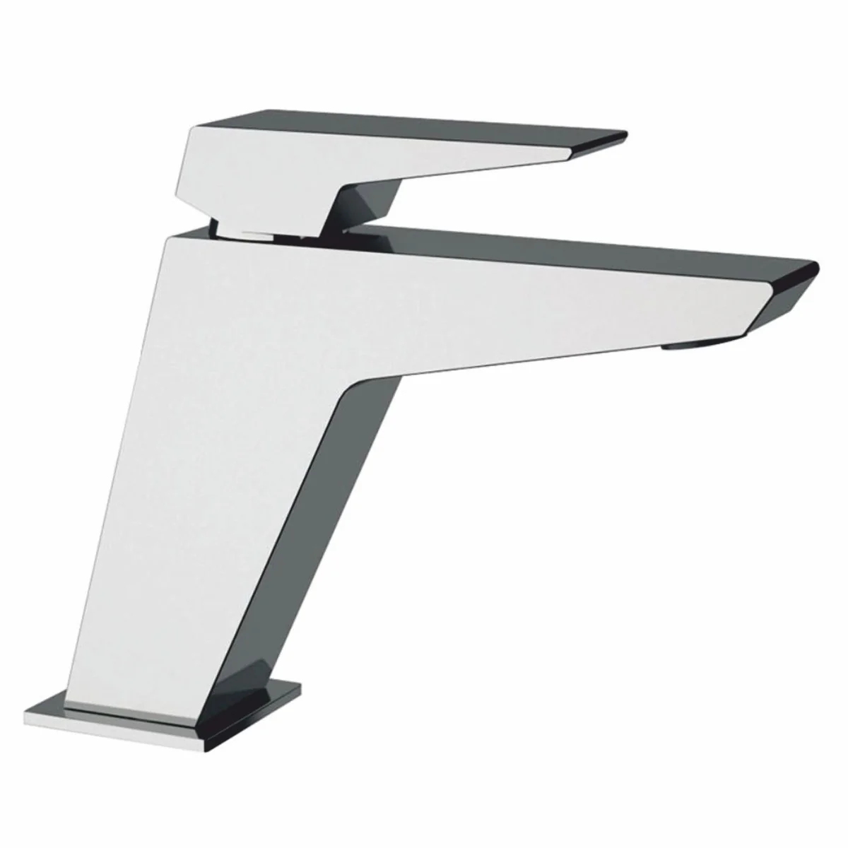 Casa Padrino grifo de lavabo de lujo cromo A. 14,3 cm - Accesorios de baño - Hecho en Italia