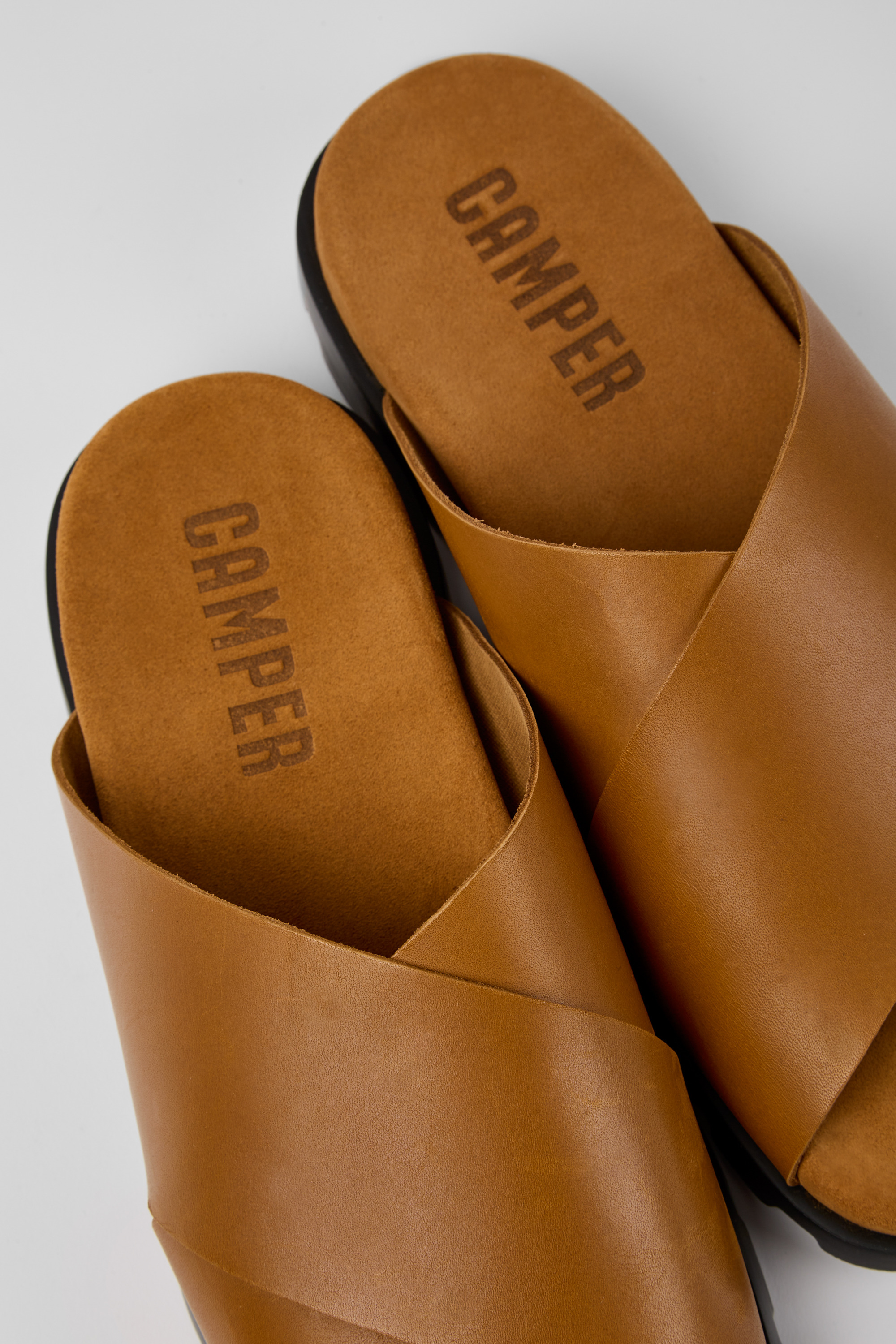 Brutus Sandal - Brown leather sandals for men