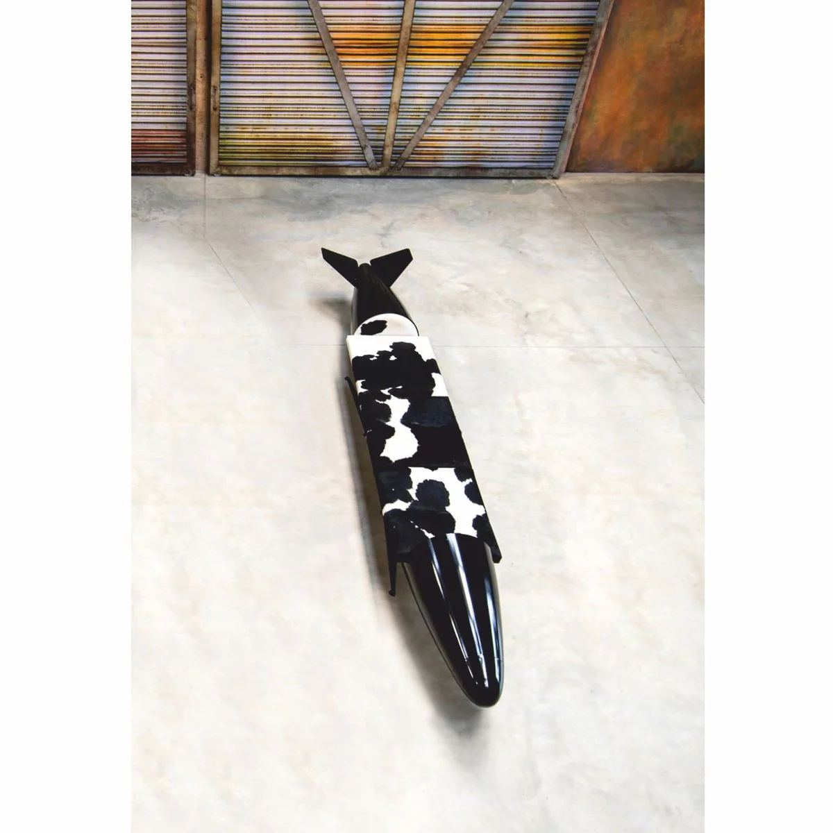 Casa Padrino Banco de Lujo en Forma de Torpedo 560 cm - Original Tornado Fighter Fuerza A¨¦rea Alemana