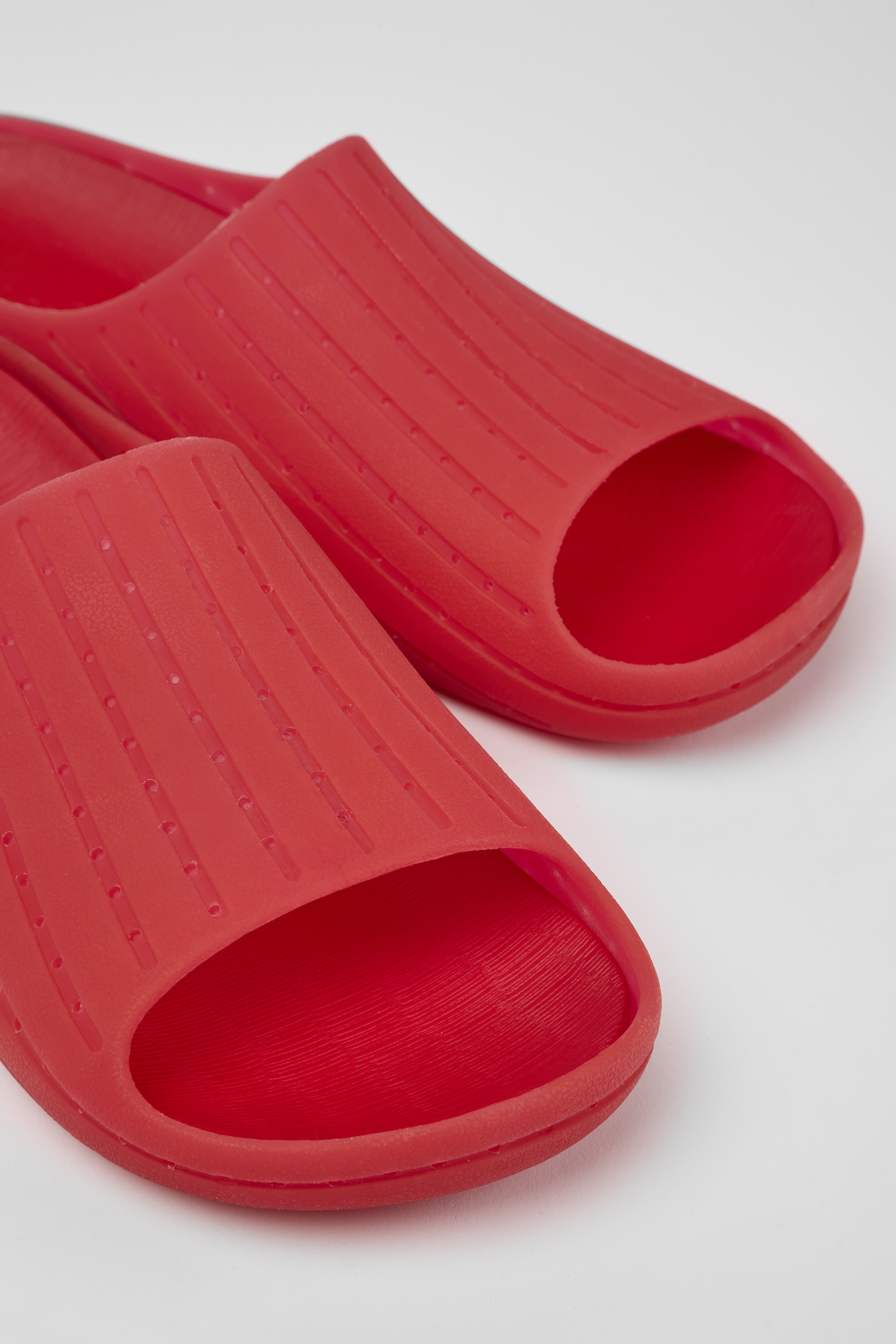 Wabi - Red monomaterial sandals for men