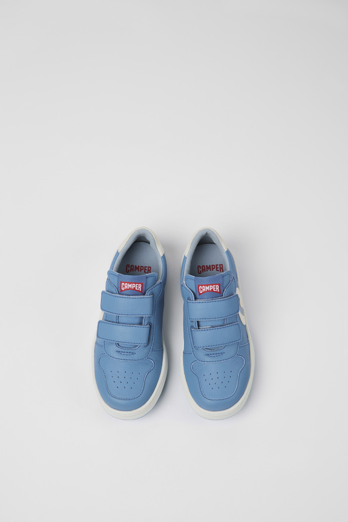 Runner Blue leather sneakers for boys