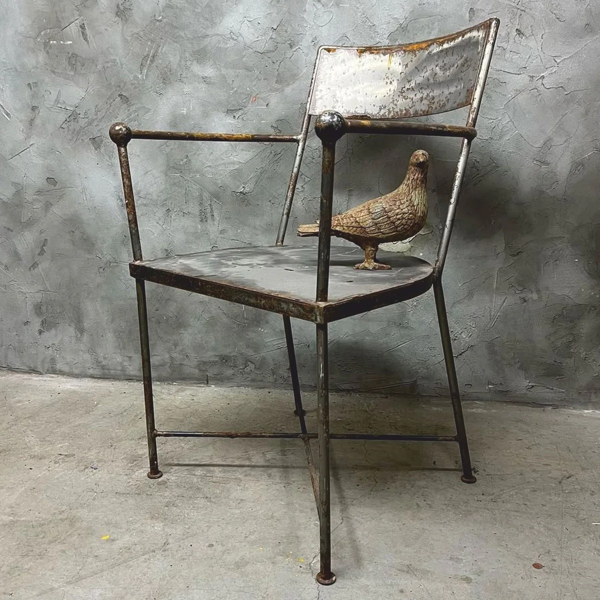 Casa Padrino conjunto de jard¨ªn de metal Art Nouveau - Muebles de jard¨ªn nost¨¢lgicos