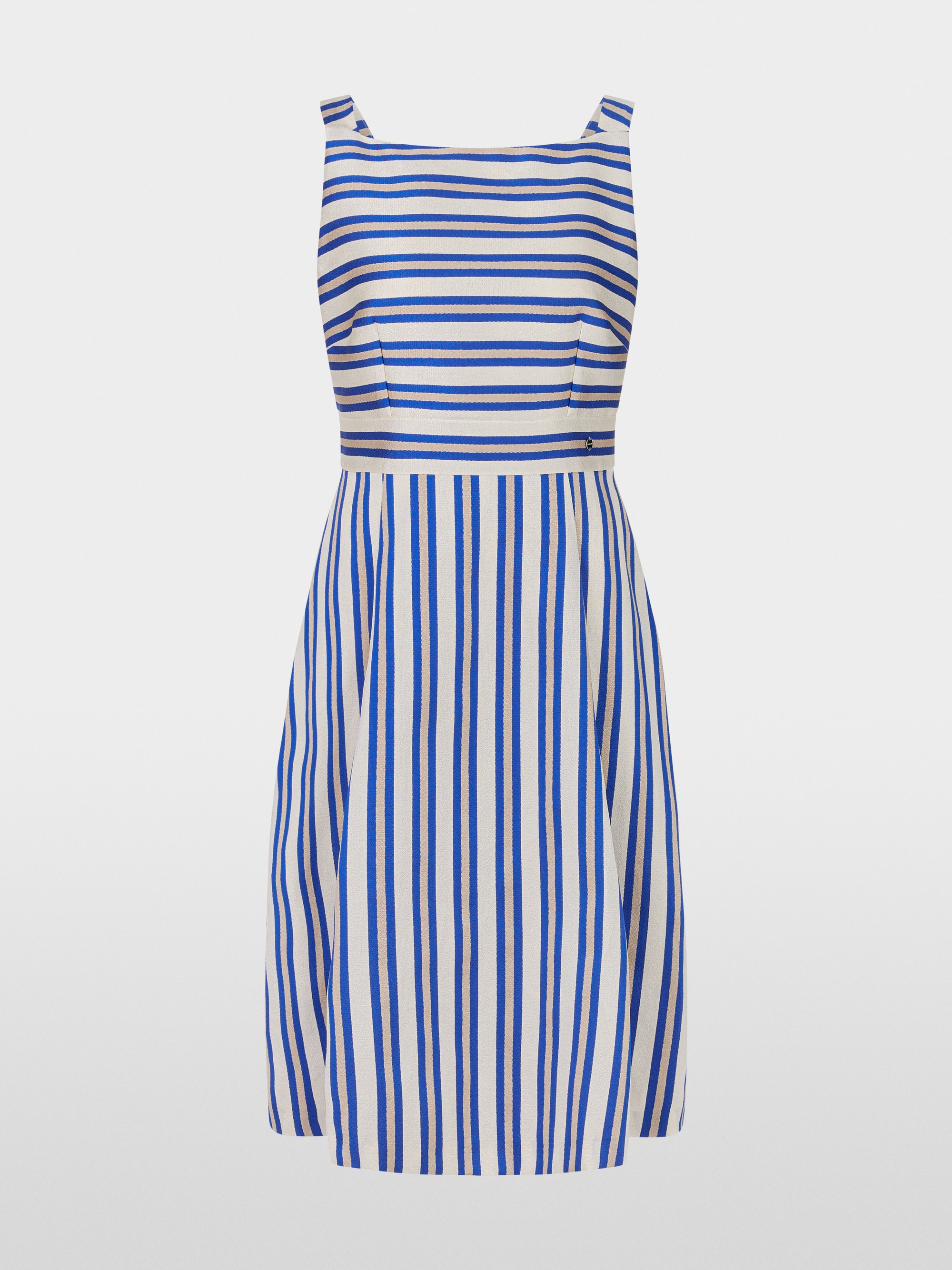 Marc-Cain Strap dress with stripes