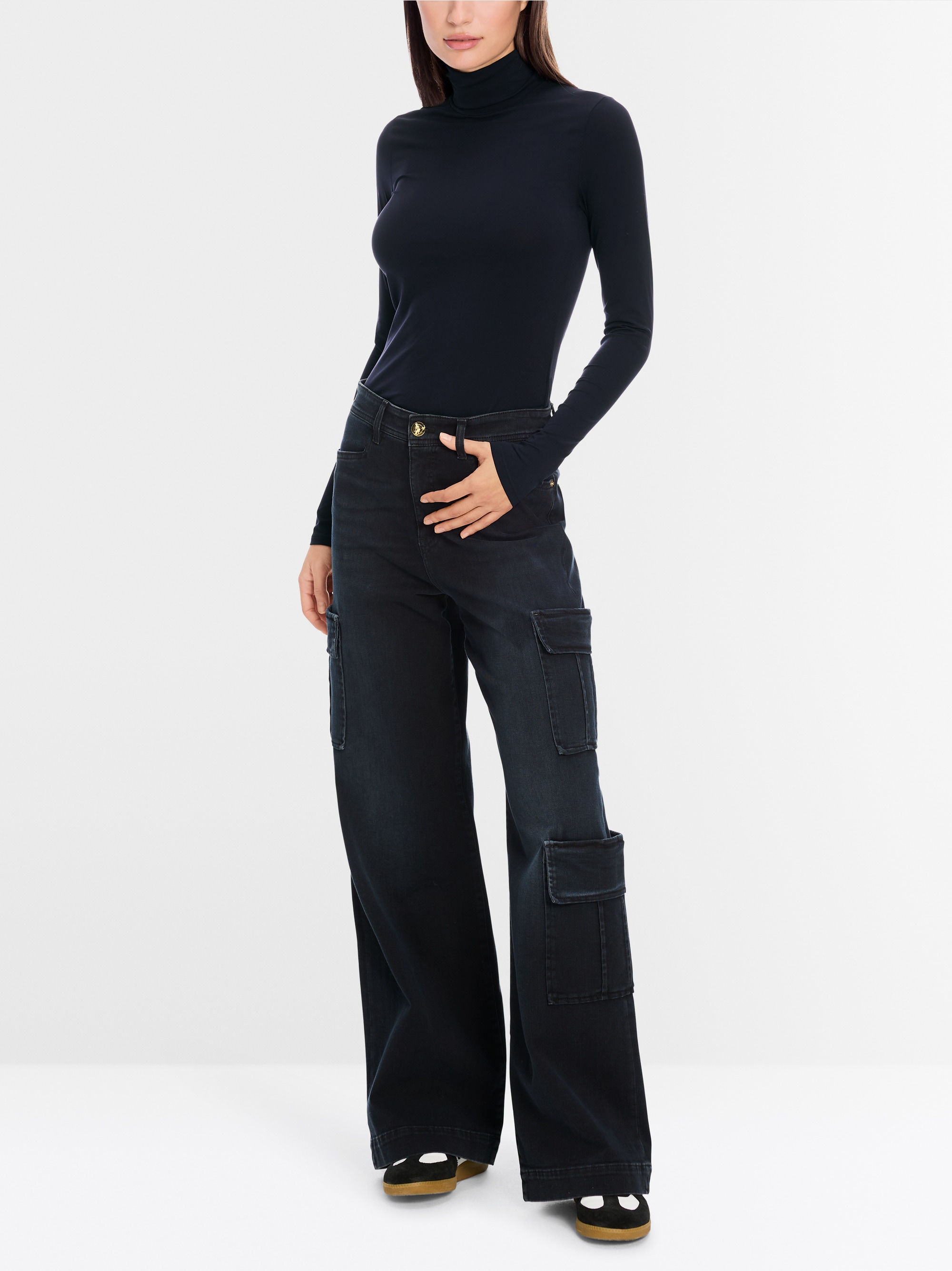 Marc-Cain Delicate roll-collar pullover