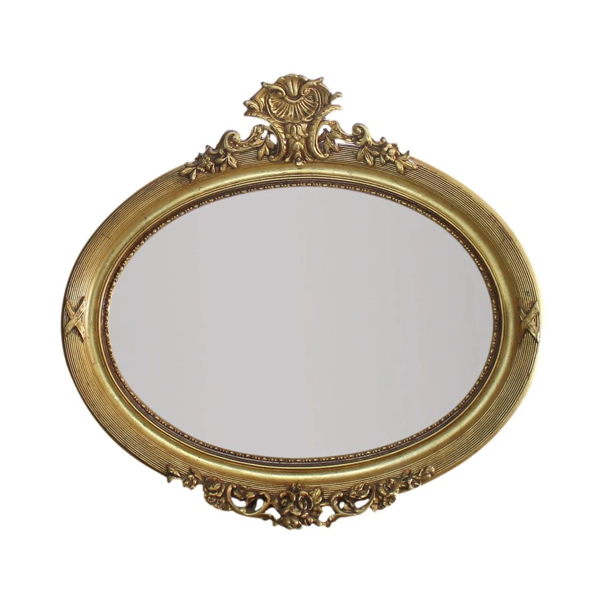 Casa Padrino Antique Style Mirror 115 x H. 80 cm - Noble & Sumptuous