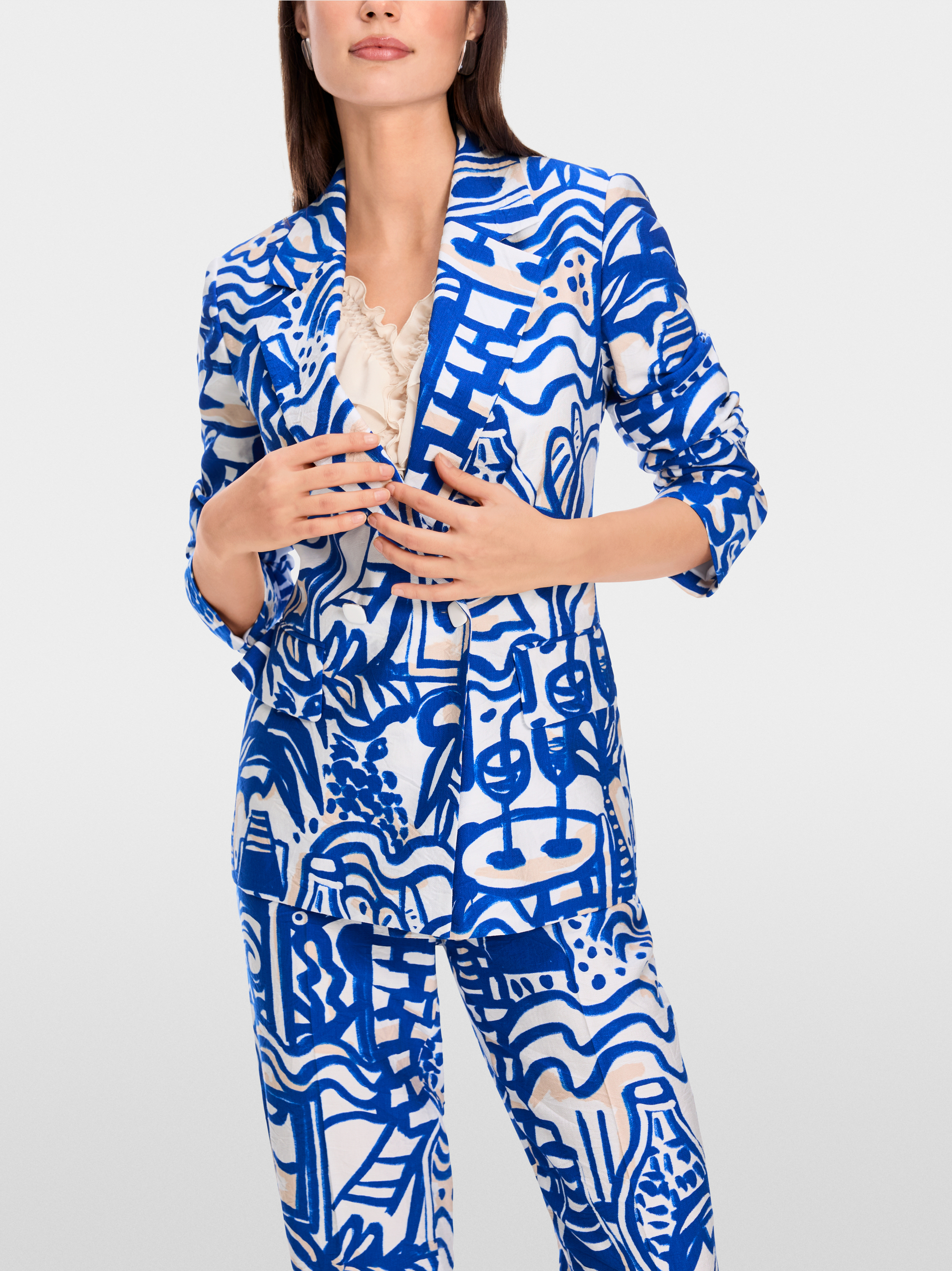 Marc-Cain Printed blazer