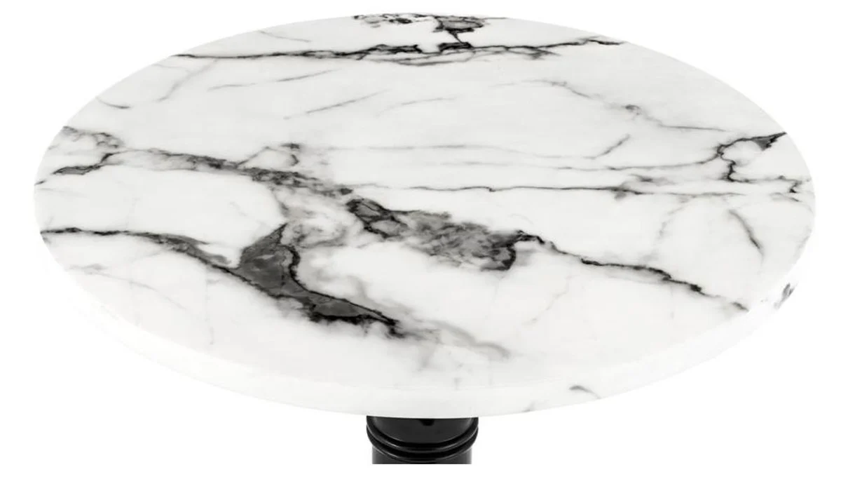 Casa Padrino mesa de dise?o de lujo de mesa / lateral 65 x 67 cm - H. edici¨®n limitada