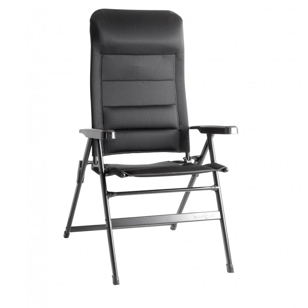 Brunner ARAVEL H2L gris oscuro - Silla plegable alta con reposacabezas
