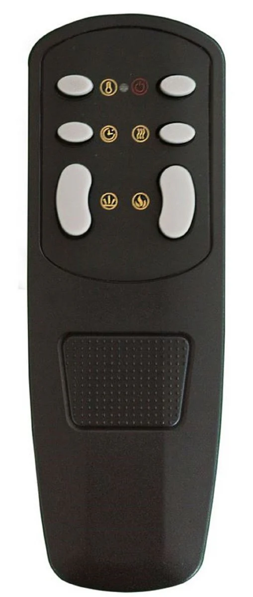 Casa Padrino Chimenea El¨¦ctrica LED de Lujo 183 x 14 x H. 46,5 cm - Chimenea Moderna de Pared Ancha con Pantalla T¨¢ctil y Control Remoto