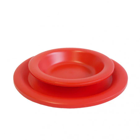 Pack de camping infantil COLONIAS PRO - vajilla + cantimplora + linterna