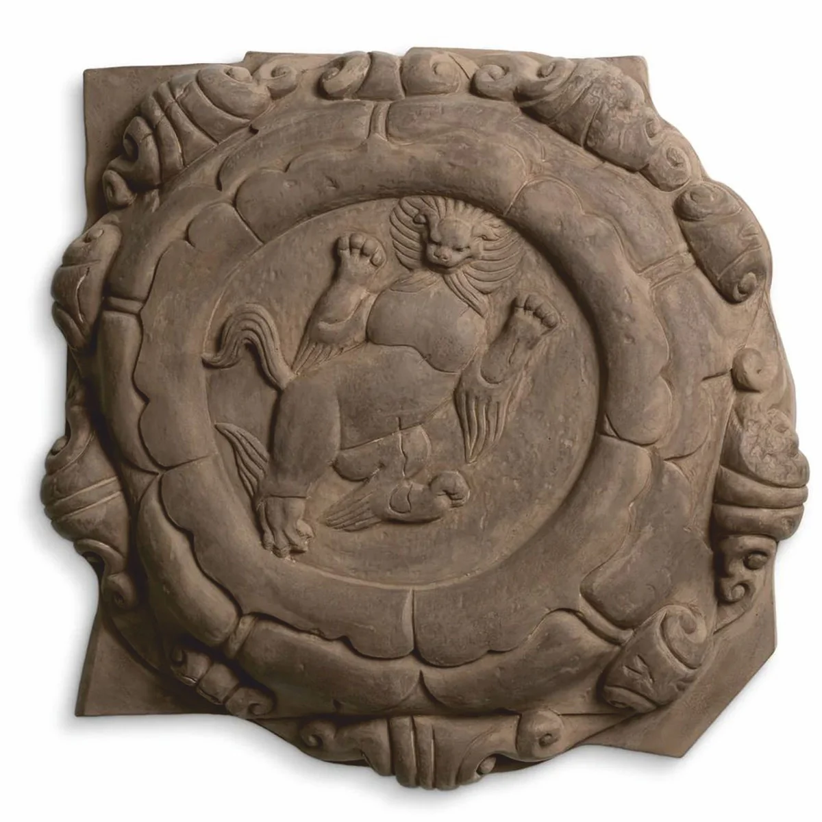 Casa Padrino conjunto de relieves de pared barrocos de lujo leones marr¨®n 55 cm - Decoraci¨®n de pared