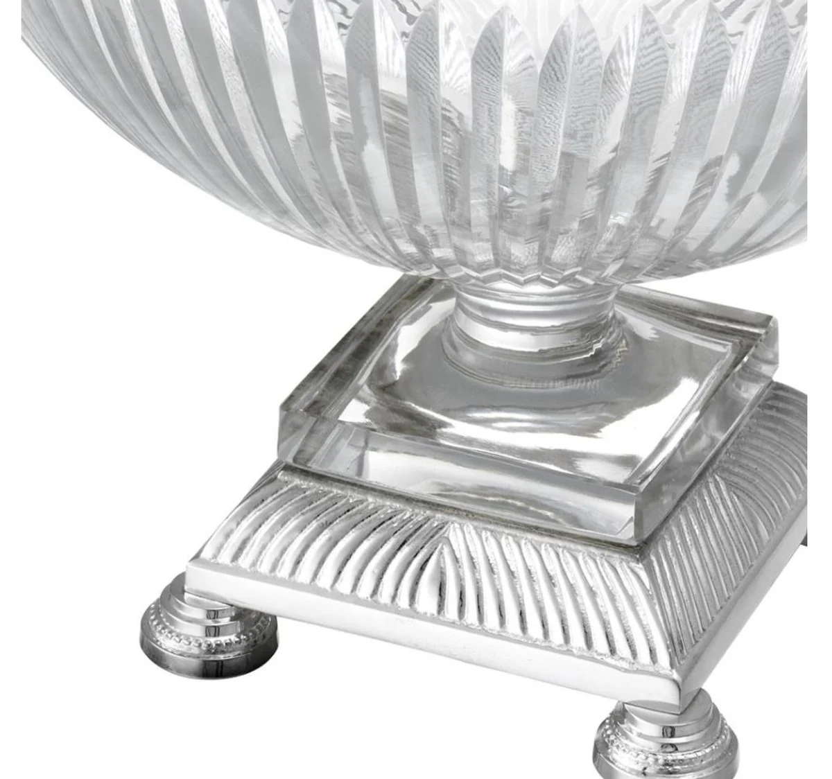 Taz¨®n de vidrio de lujo Casa Padrino 26 x 22,5 cm H. - decoraci¨®n de dise?o