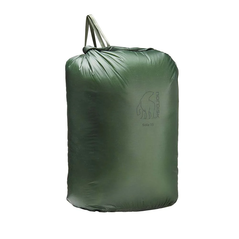 Nordisk Sola 15 Dry Bag Forest green - Bolsa estanca