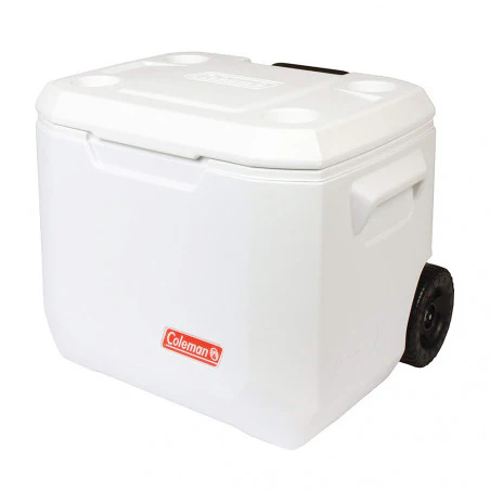 Nevera rigida Coleman MARINE XTREME 50QT CON RUEDAS - blanca