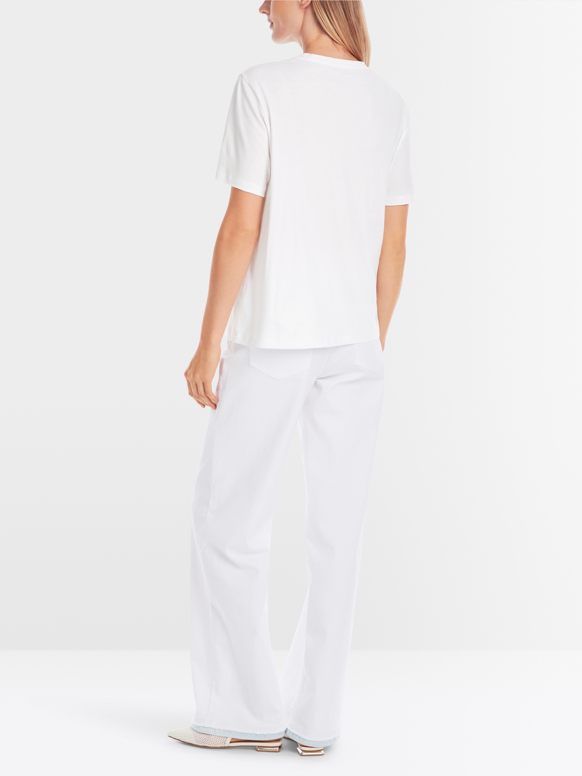 Marc-Cain 100% cotton T-shirt with print