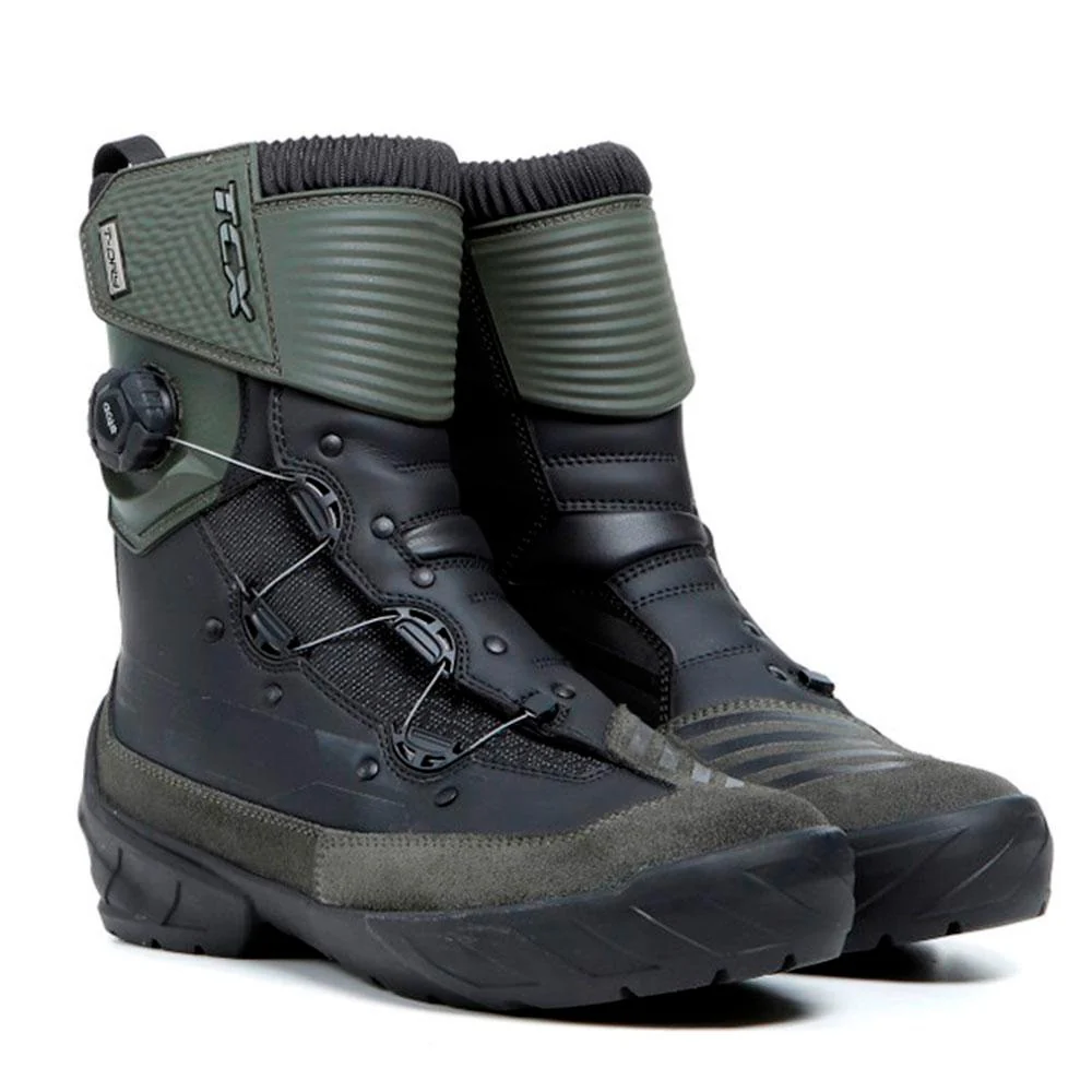 BOTAS TCX INFINITY 3 MID WP - NEGRO / VERDE
