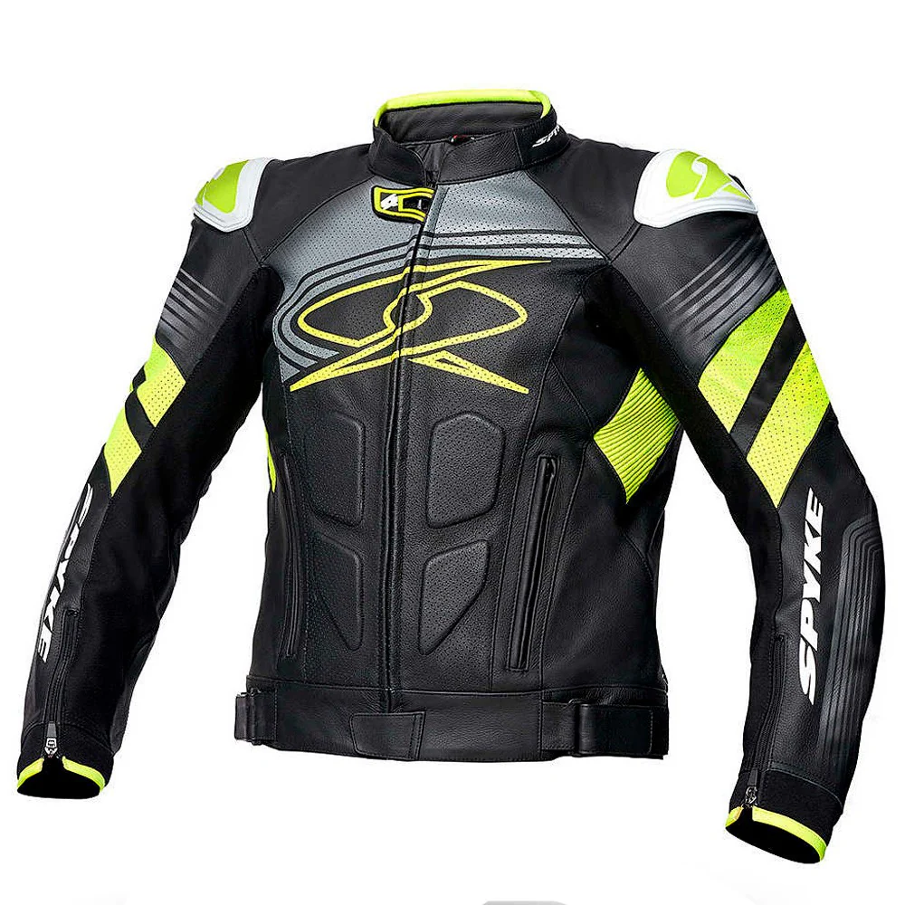 CHAQUETA SPYKE ESTORIL EVO NEGRO / FLUOR