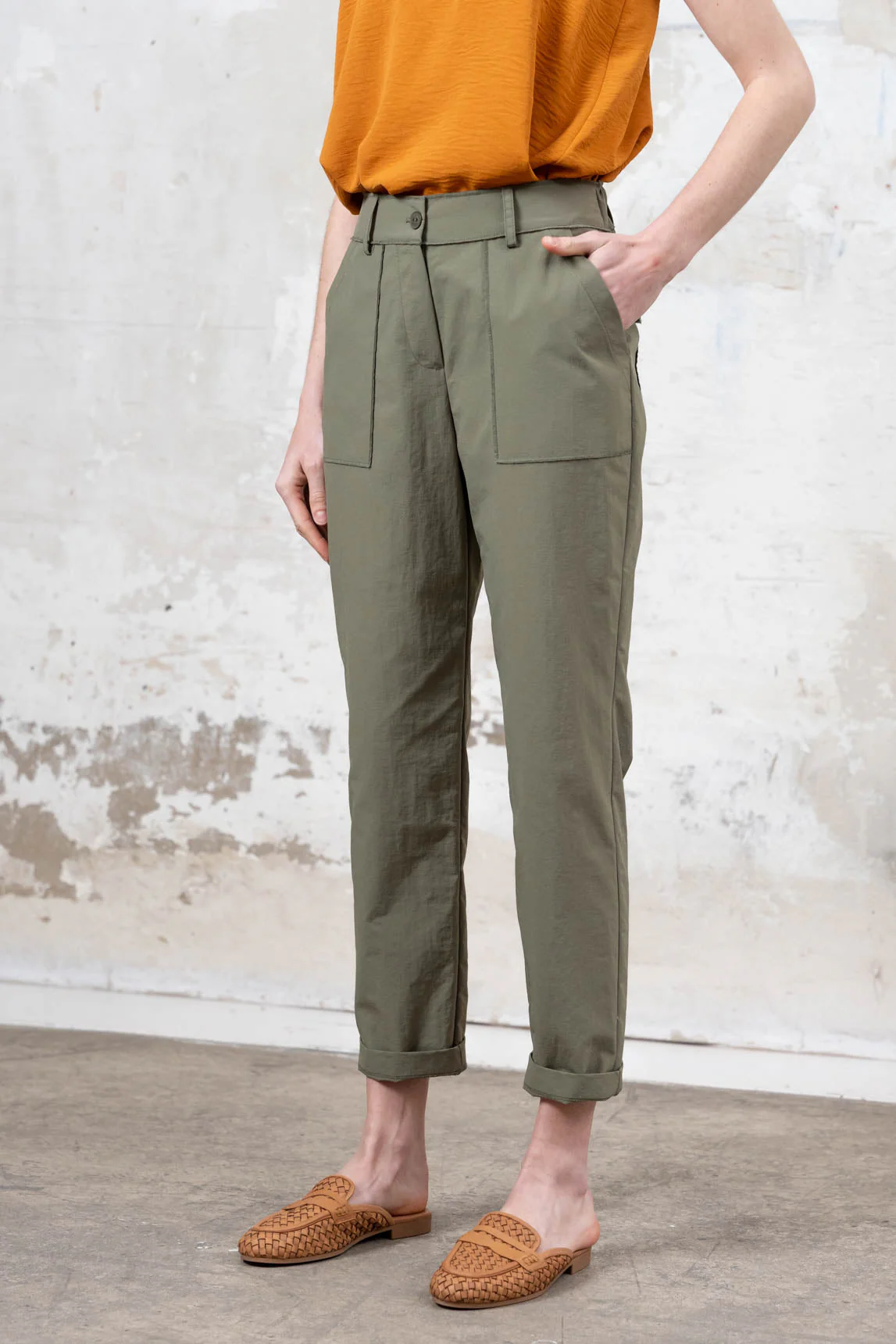 Rivera-spain Pantalón Varenna verde