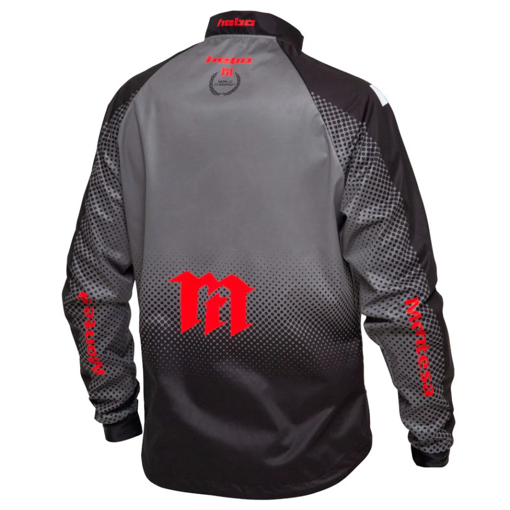 CHAQUETA HEBO WIND PRO MONTESA CLASSIC GRIS