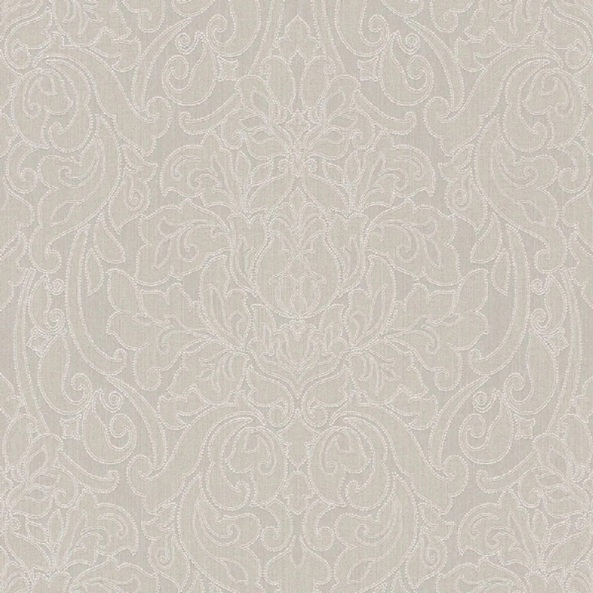 Casa Padrino papel tapiz textil barroco beige / crema 10,05 x 0,53 m - Accesorios de Decoración