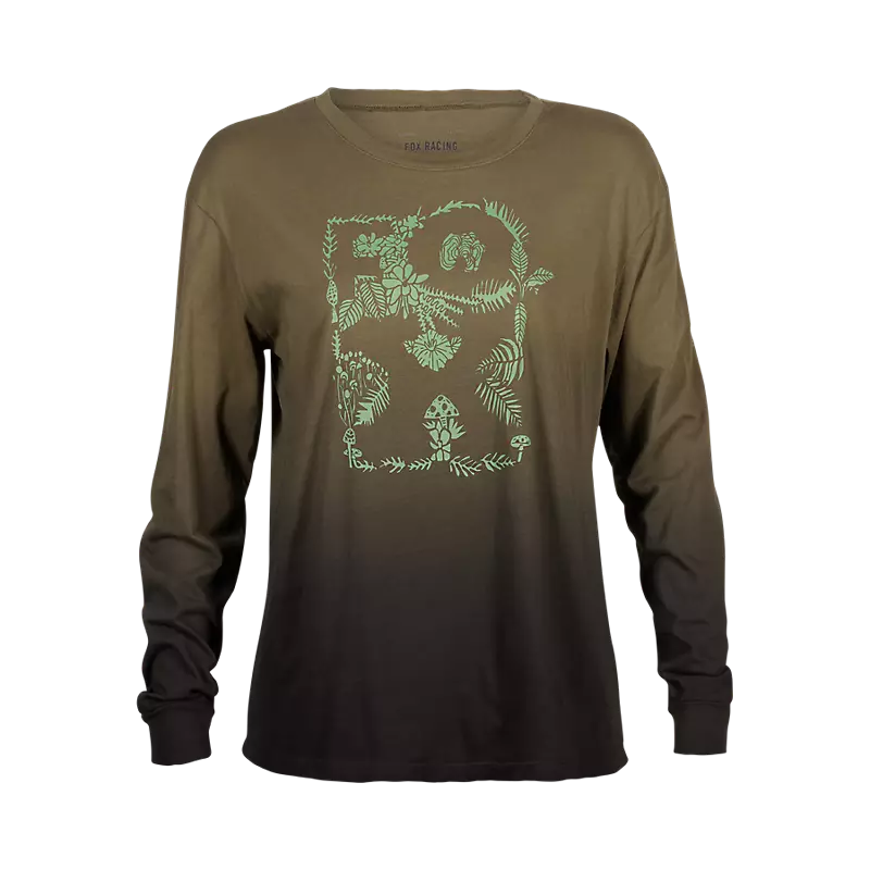 Womens Sensory Dye Long Sleeve Basic Tee