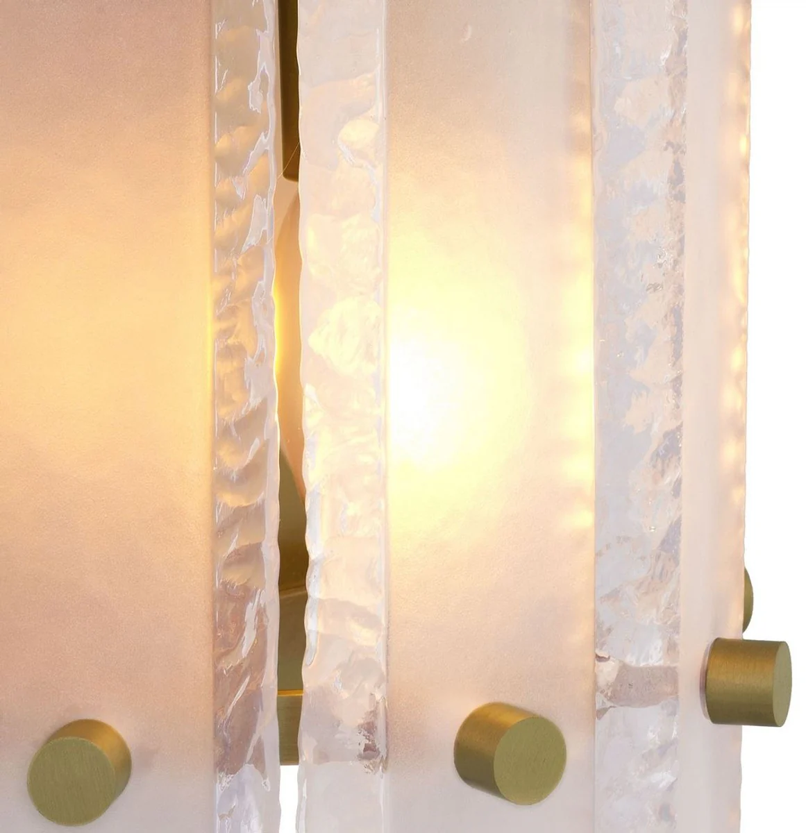 Casa Padrino lámpara de pared de lujo latón antiguo 24 x 14,5 x A. 43 cm - Lámpara de pared de salón - Lámpara de pared de hotel - Colección de Lujo