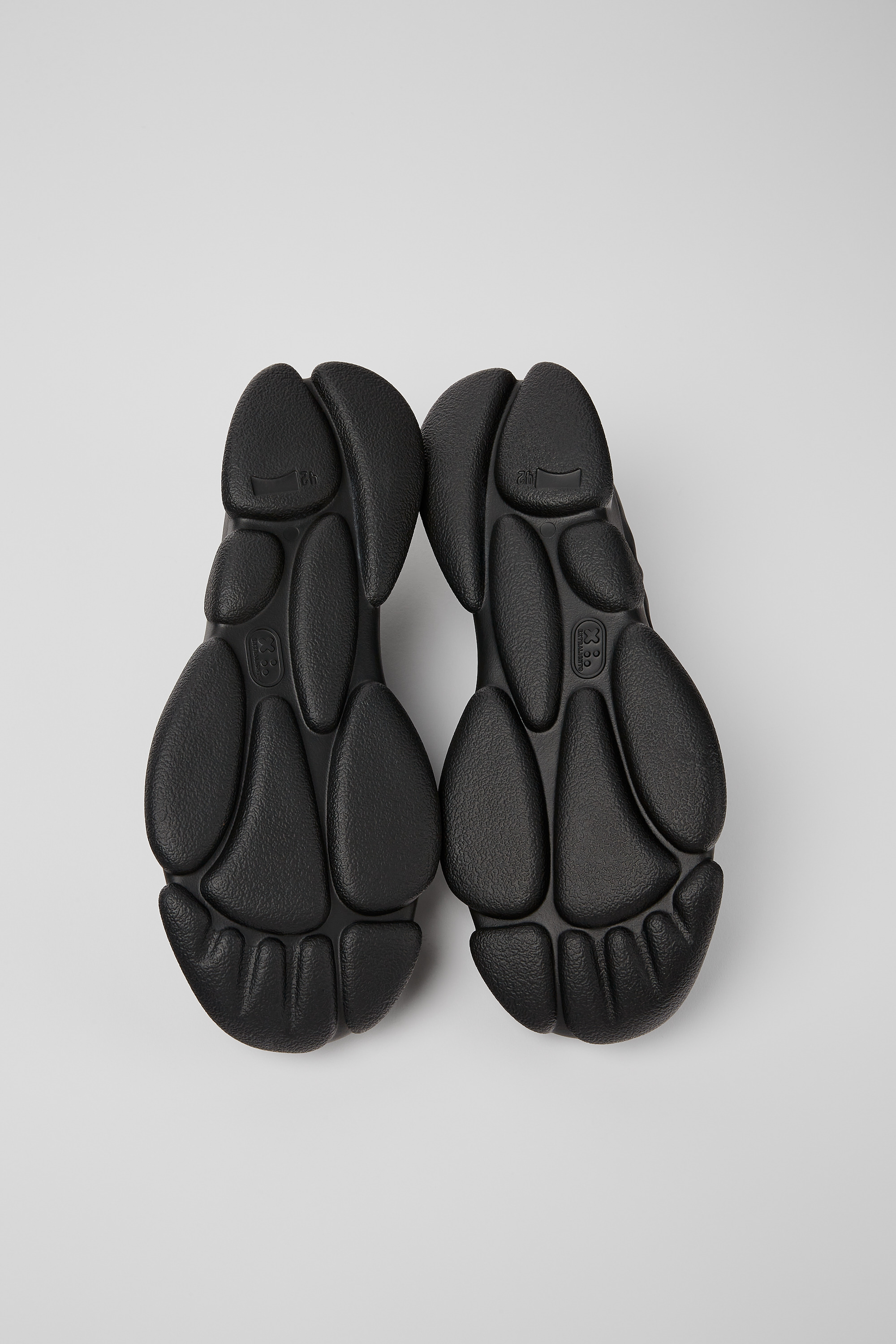 Karst - Black leather ballerinas for men