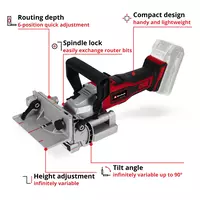 Cordless Biscuit Jointer TE-BJ 18 Li - Solo