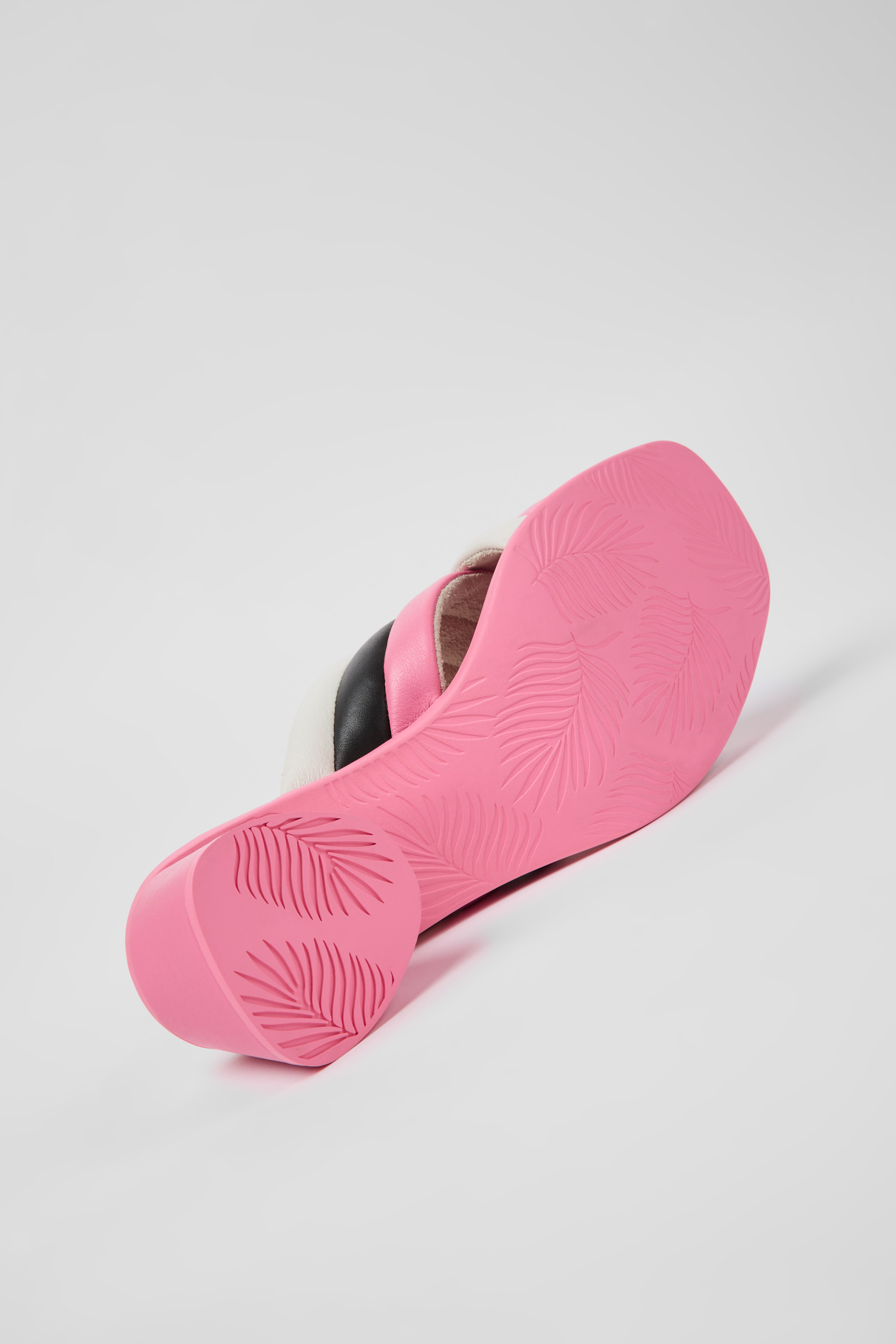 Twins - Multicolored leather sandals for women